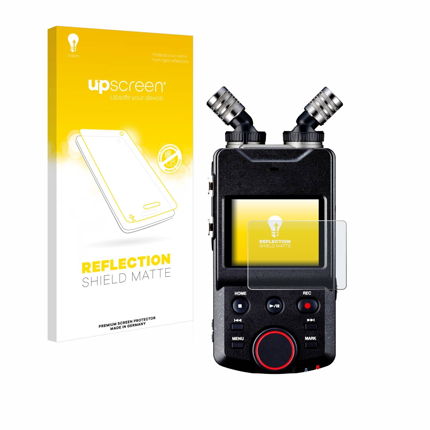 upscreen Reflection Shield Matt Schutzfolie für Tascam Portacapture X6