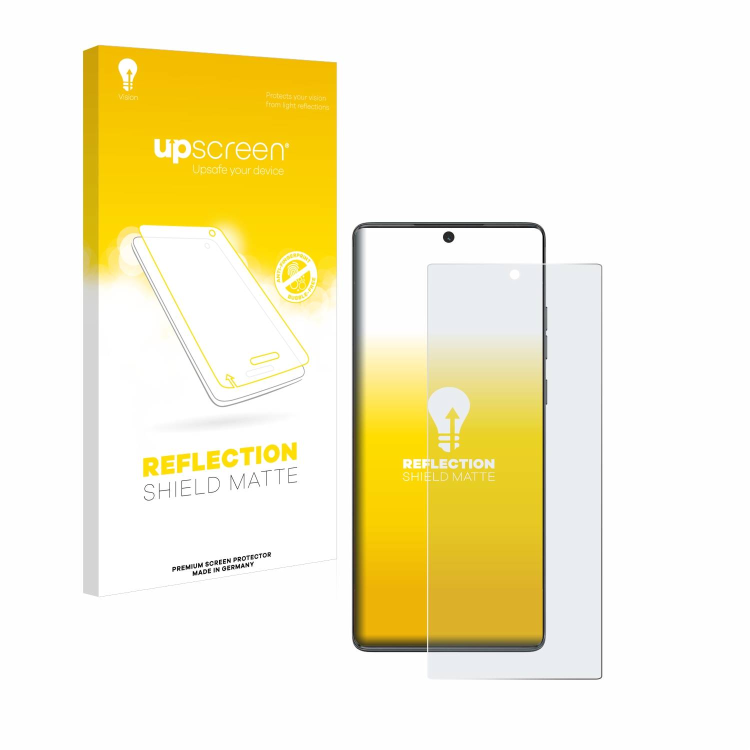 upscreen Reflection Shield Matt Schutzfolie für Motorola Moto G85