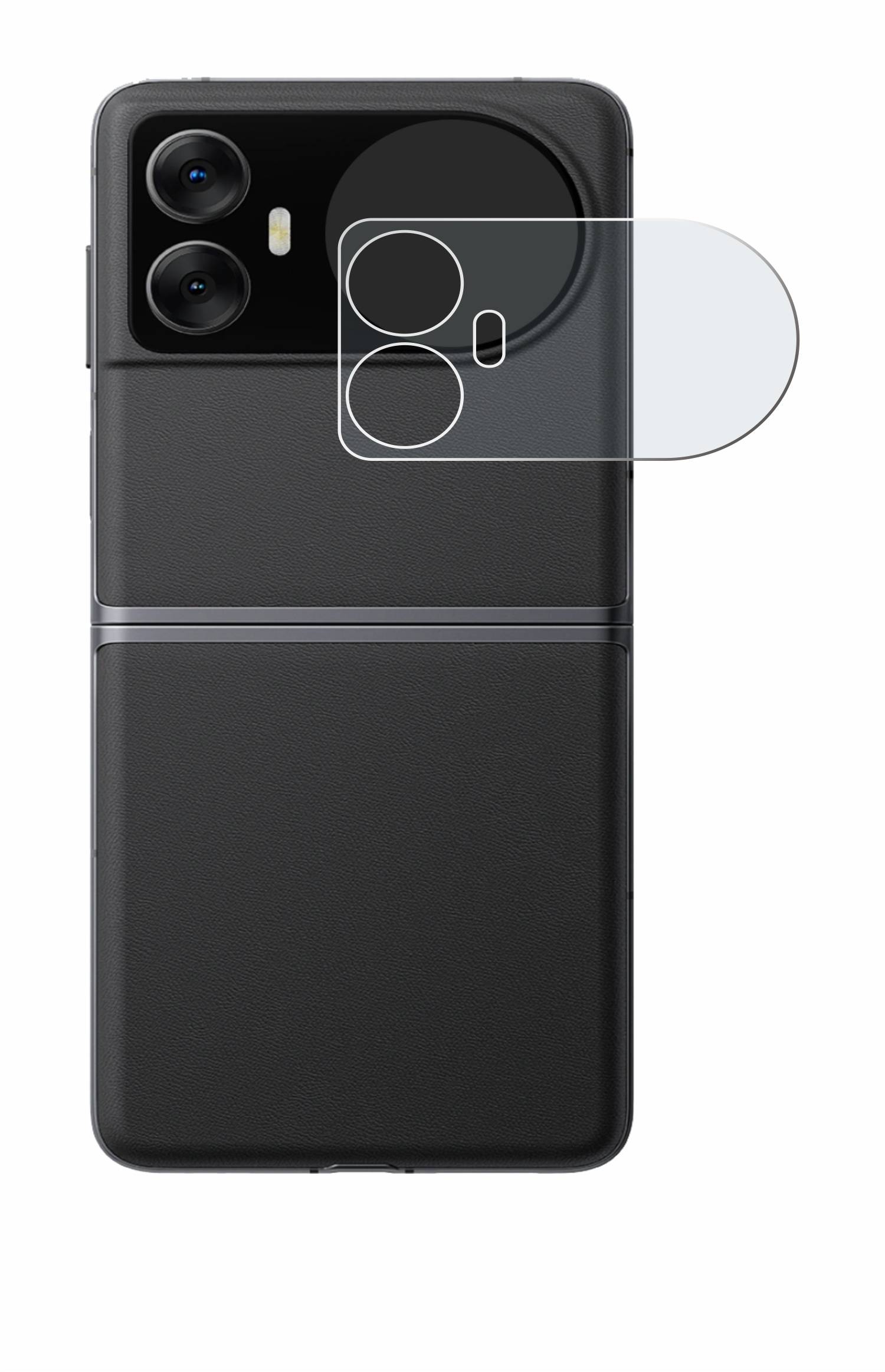 upscreen Reflection Shield Matt Schutzfolie für Blackview Hero 10 (Äußeres Display)