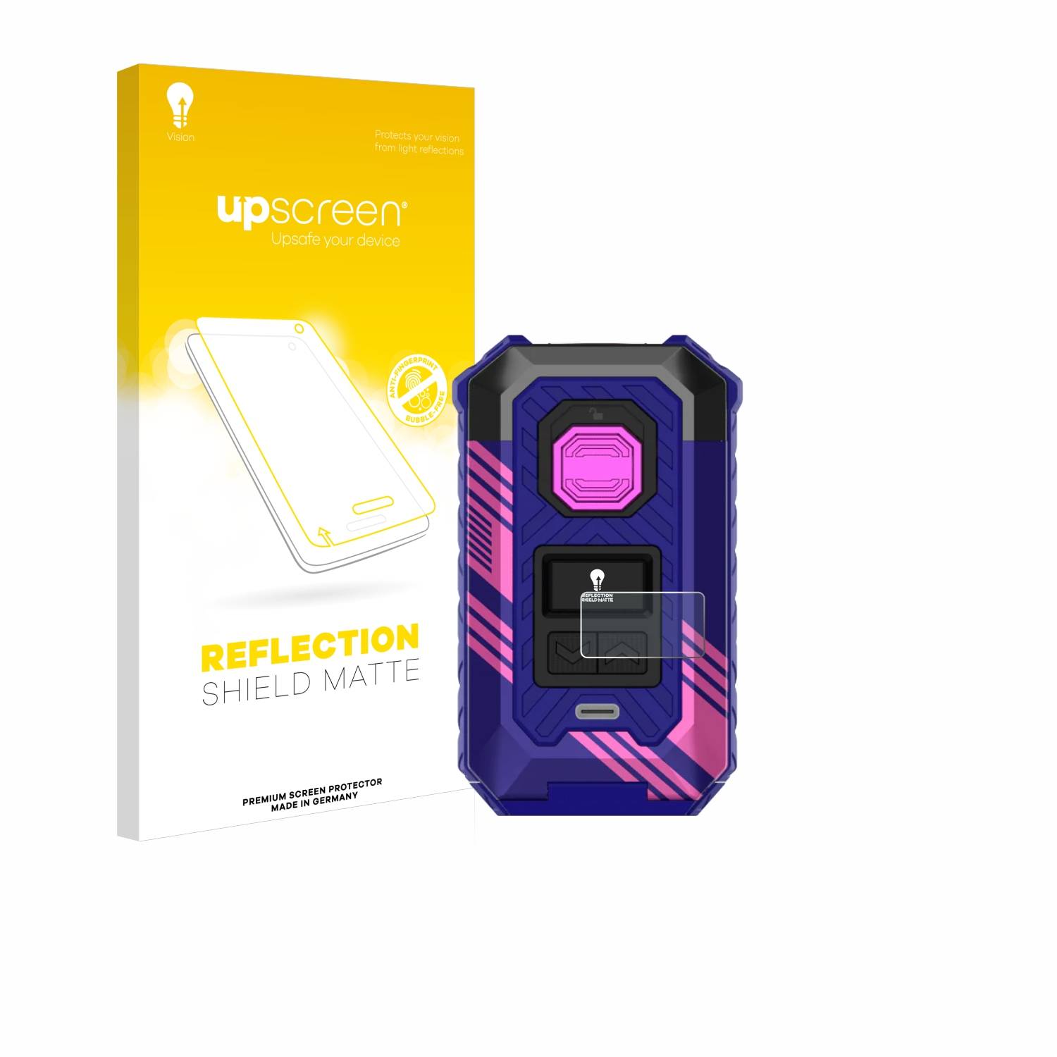 upscreen Reflection Shield Matt Schutzfolie für Vaporesso Armour Max