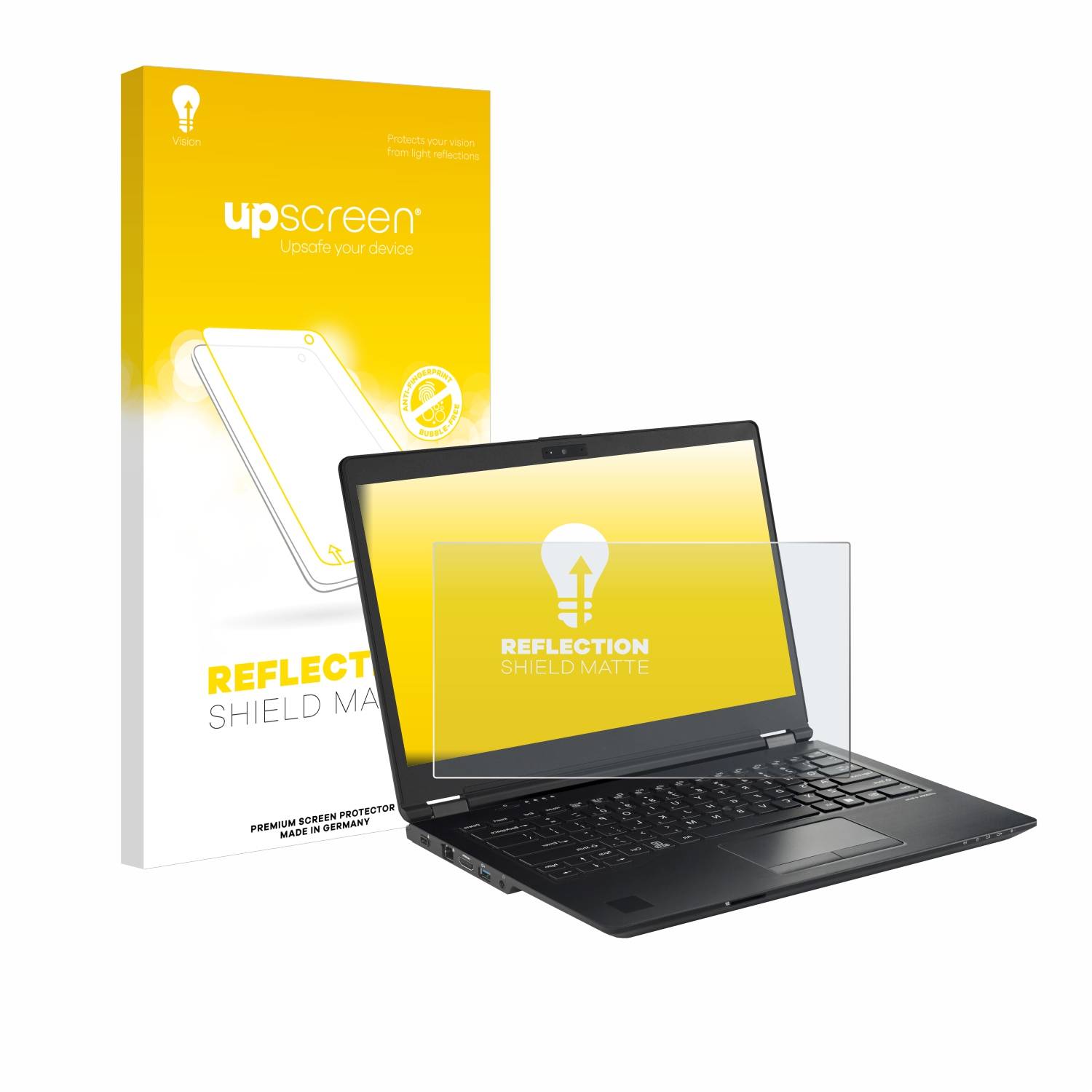 upscreen Reflection Shield Matt Schutzfolie für Fujitsu Lifebook U7410