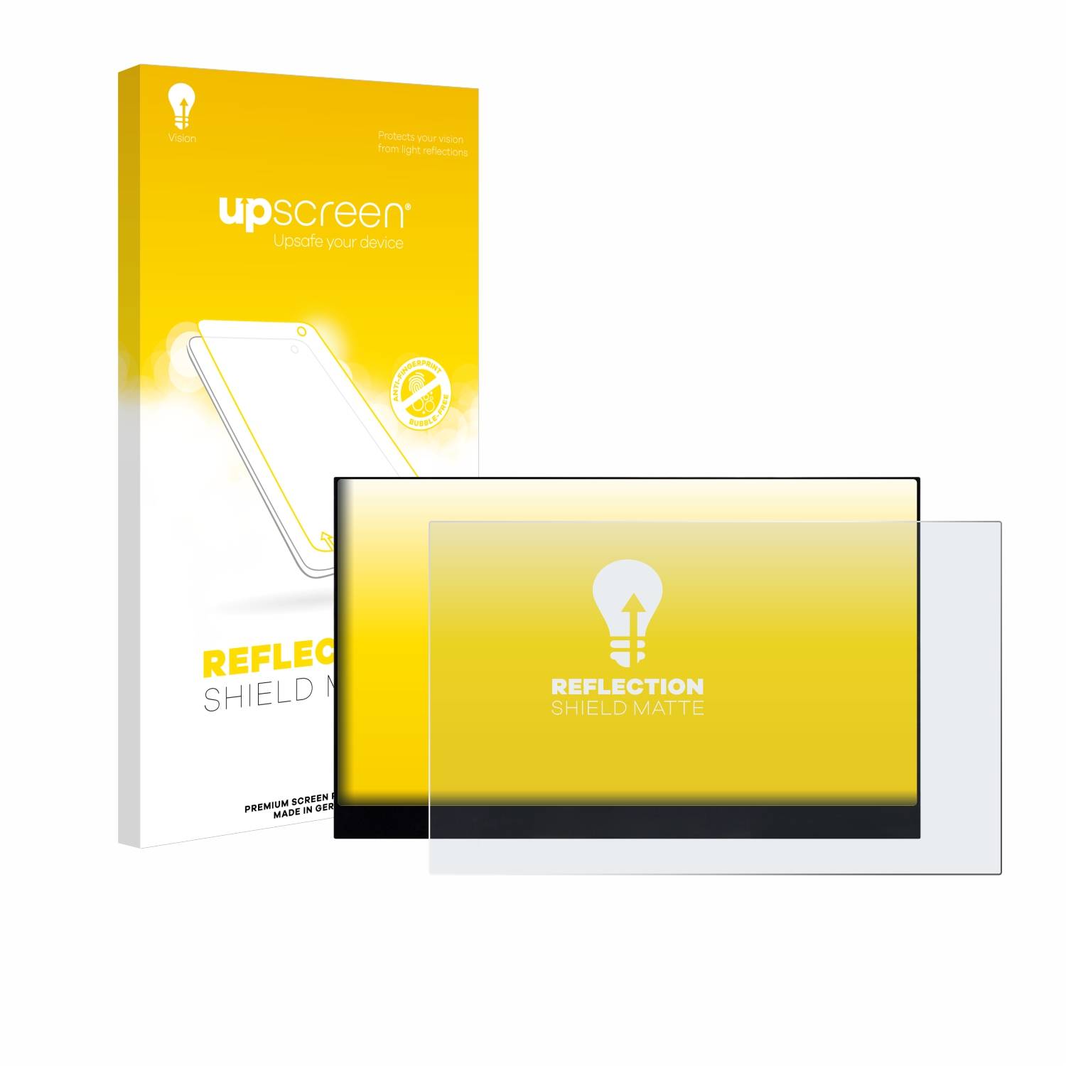 upscreen Reflection Shield Matt Schutzfolie für Verbatim PMT-17