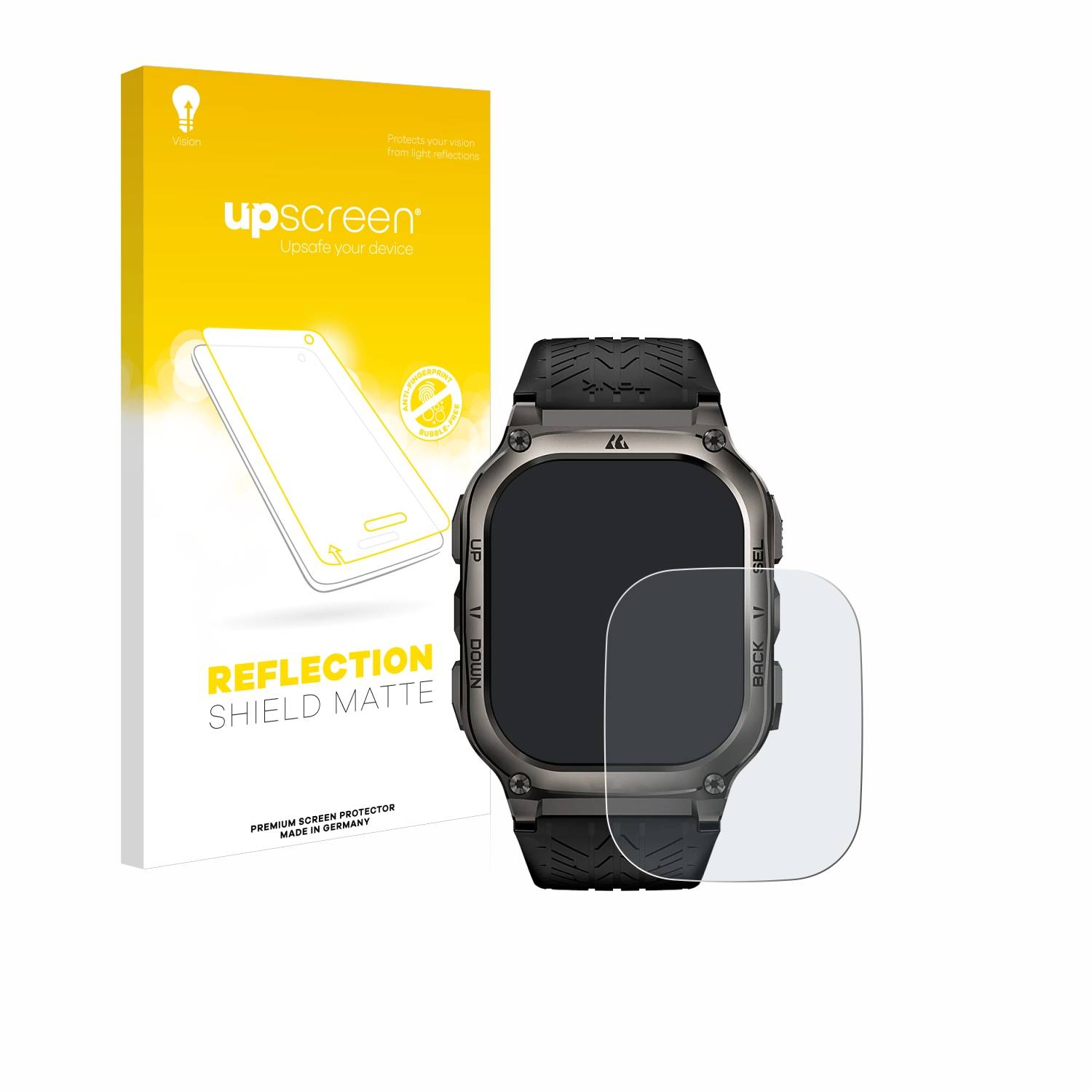 upscreen Reflection Shield Matt Schutzfolie für Kospet Tank M3
