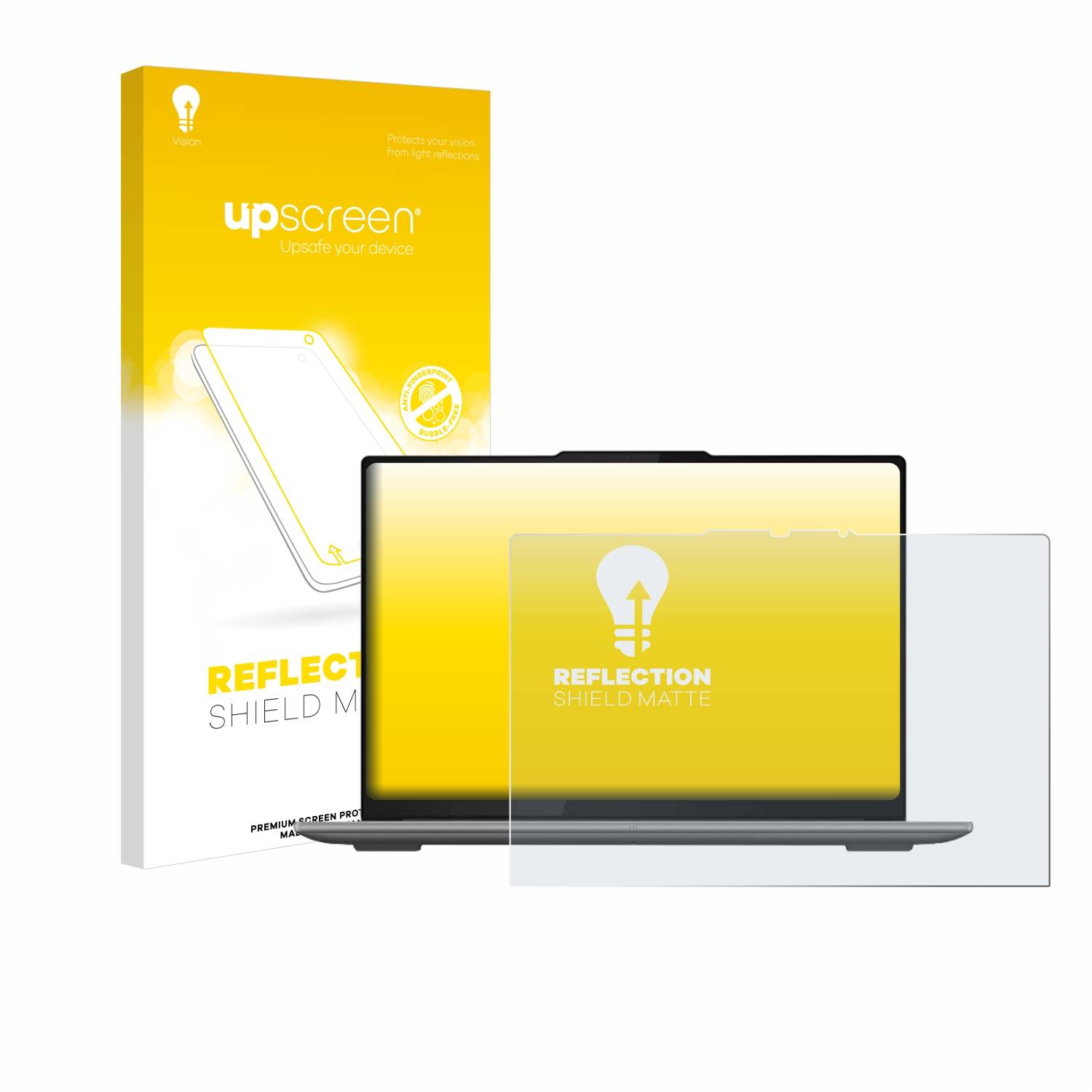 upscreen Reflection Shield Matt Schutzfolie für Lenovo Yoga Pro 9i Gen 9 16 Touch