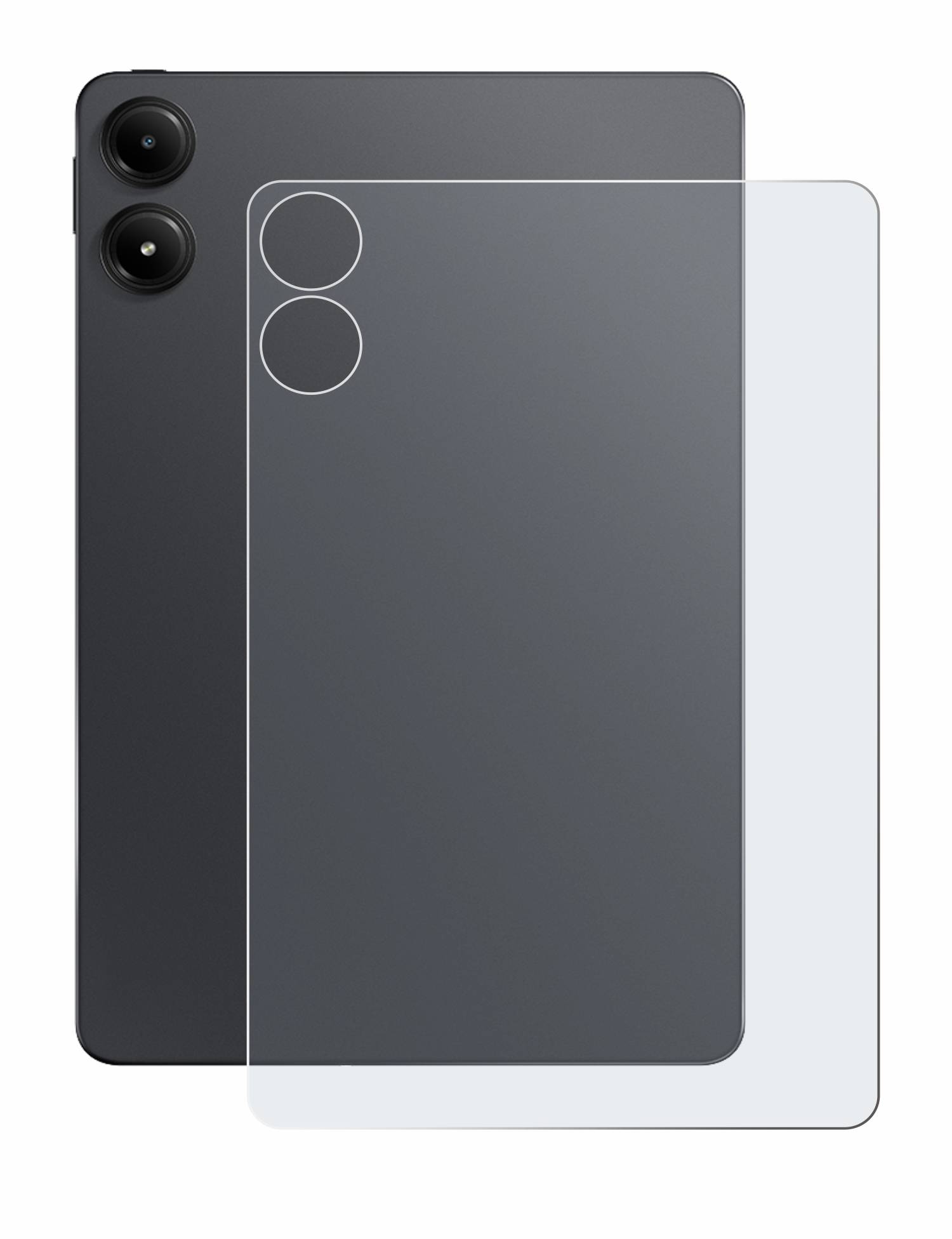 upscreen Reflection Shield Matt Schutzfolie für Xiaomi Redmi Pad Pro 5G (Rückseite)