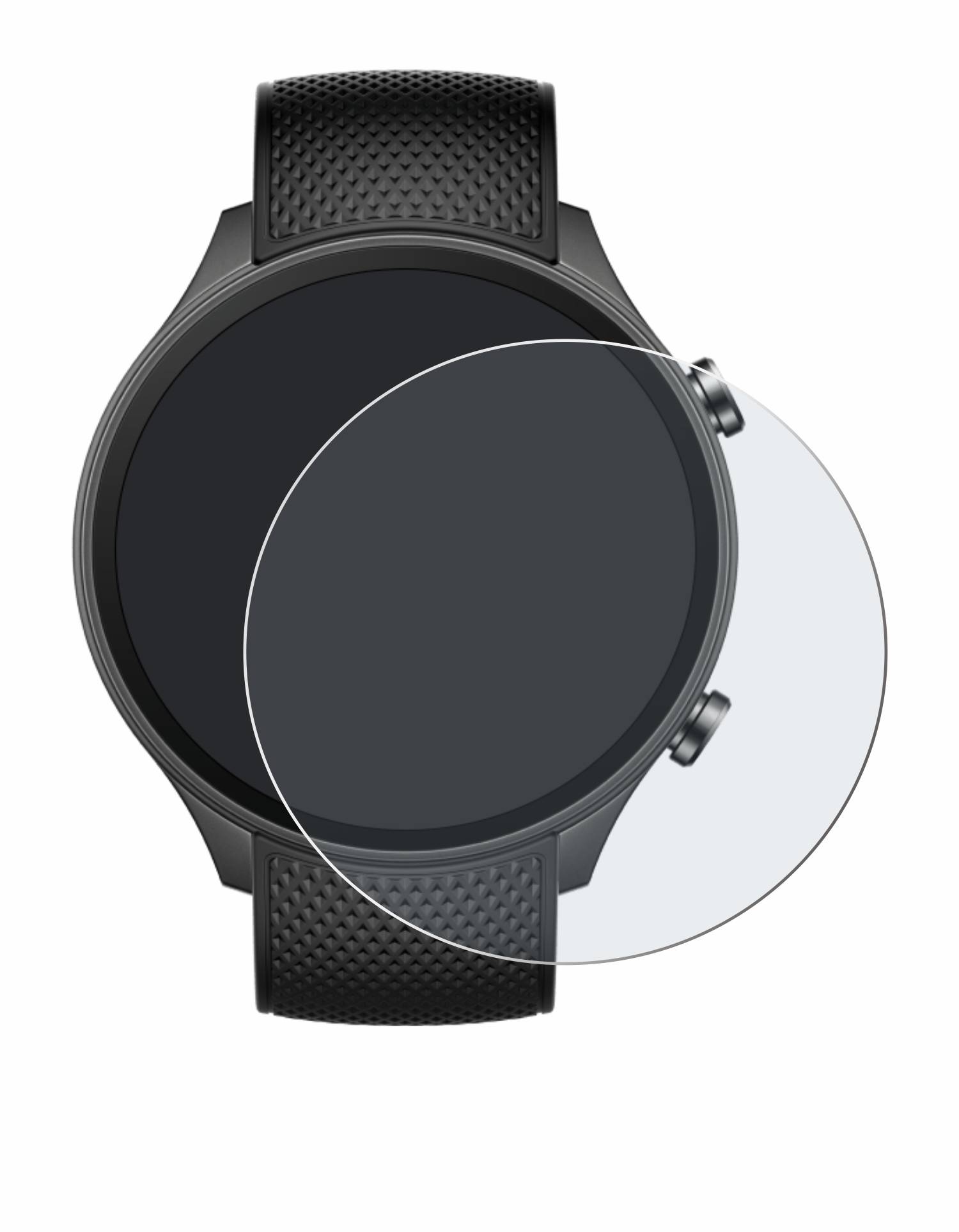 upscreen Reflection Shield Matt Schutzfolie für OnePlus watch 2R