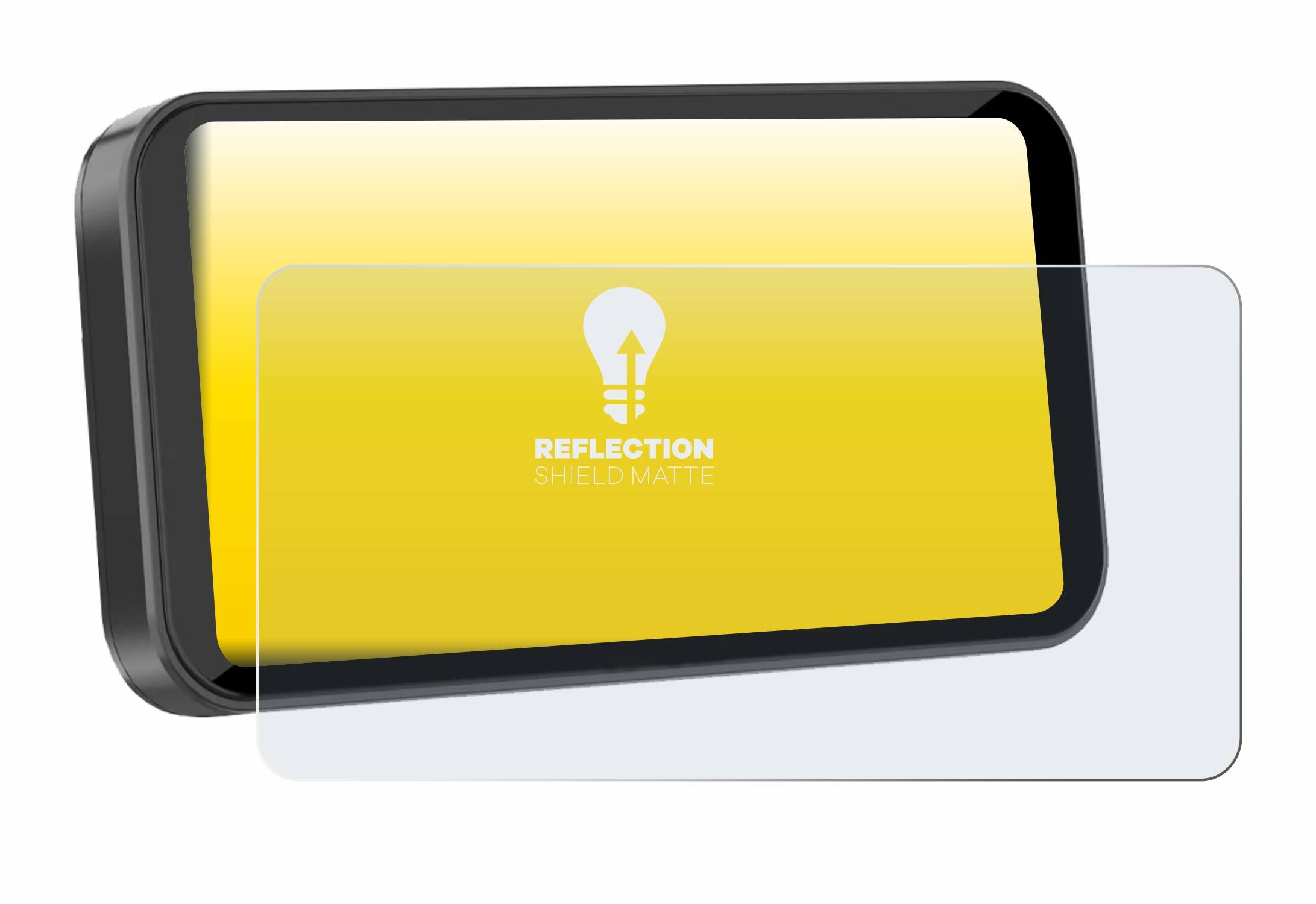 upscreen Reflection Shield Matt Schutzfolie für Carpuride W603 6.3