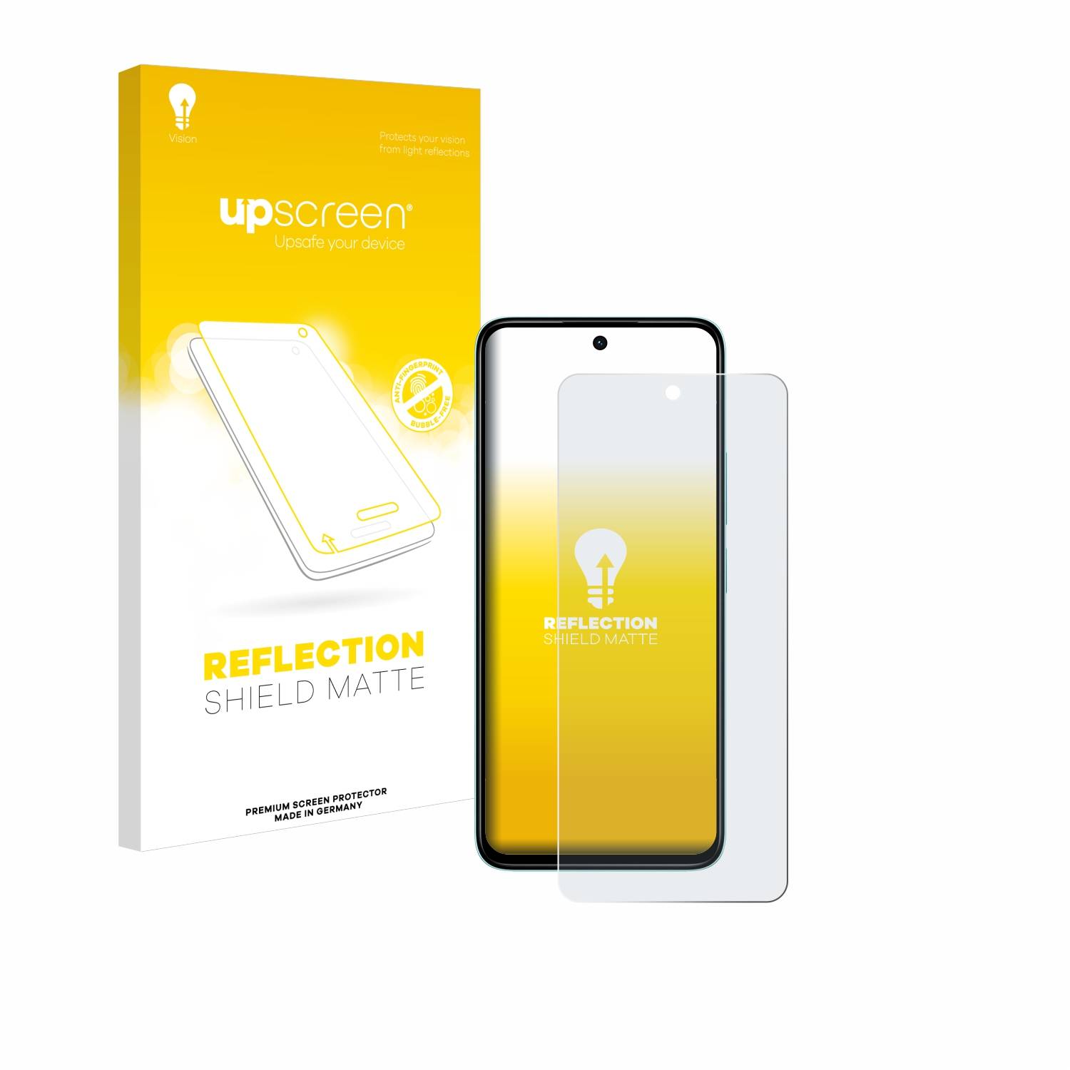 upscreen Reflection Shield Matt Schutzfolie für Xiaomi Redmi 13 5G