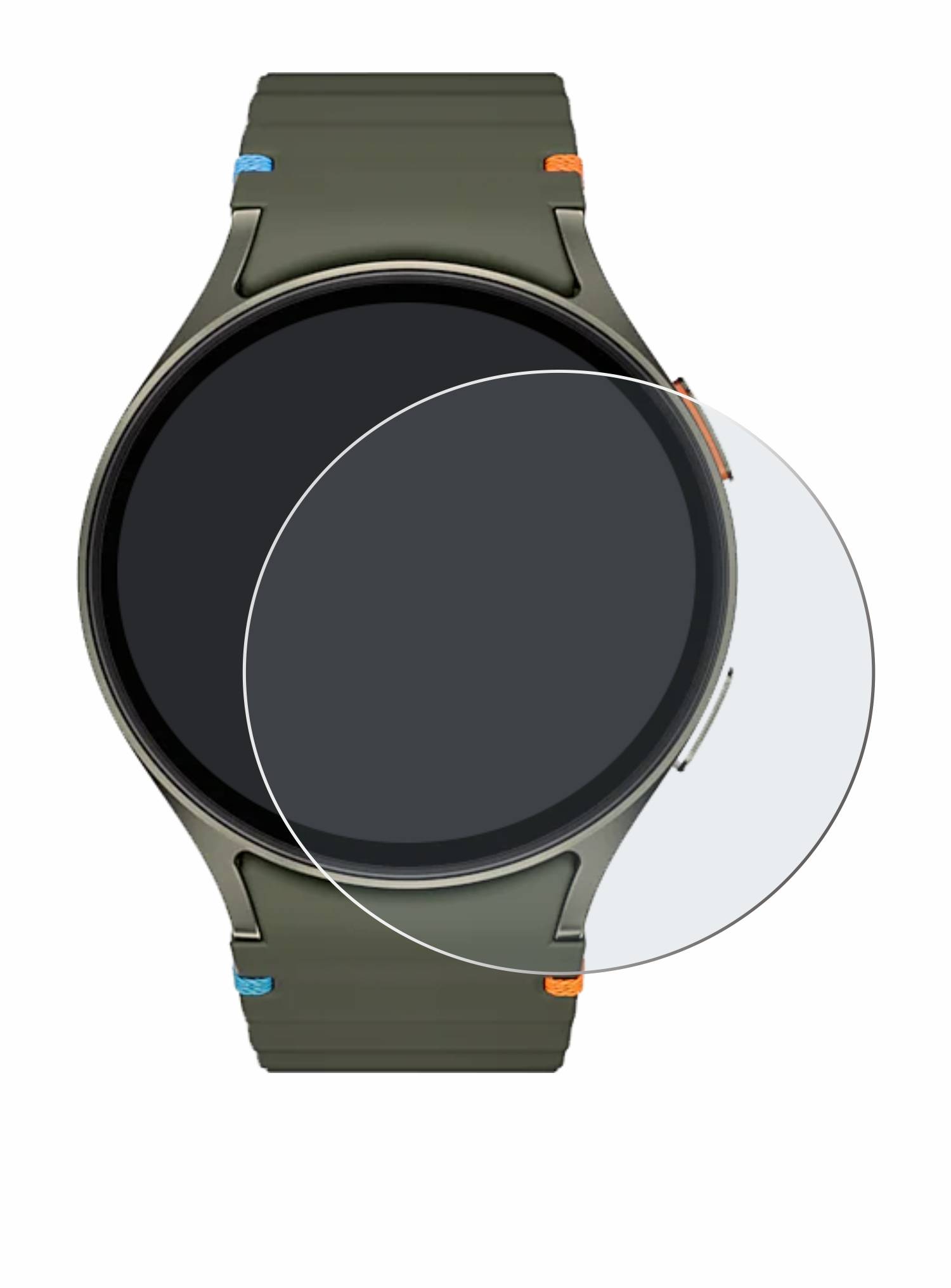 upscreen Reflection Shield Matt Schutzfolie für Samsung Galaxy Watch 7 (44 mm)