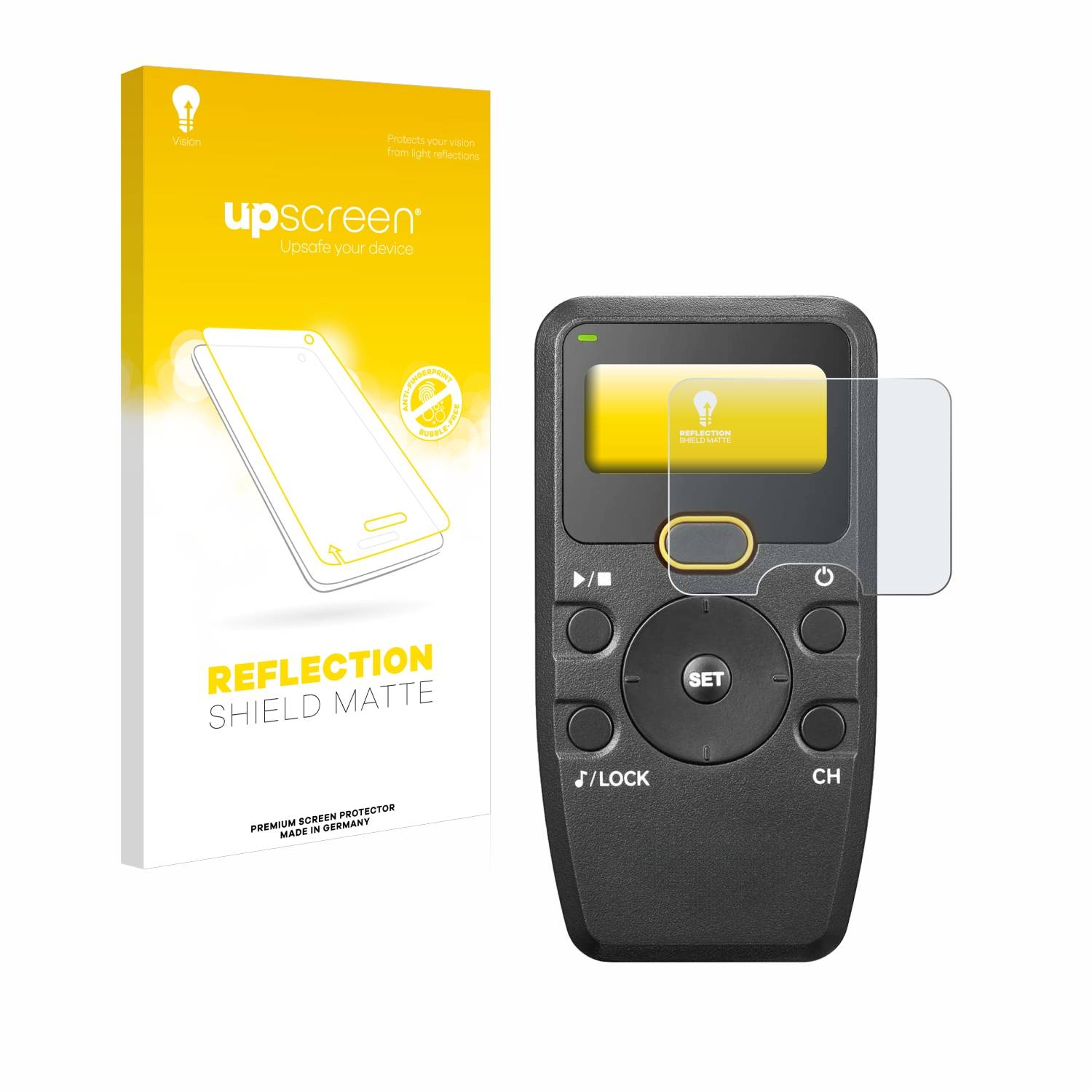 upscreen Reflection Shield Matt Schutzfolie für Godox TR-TX