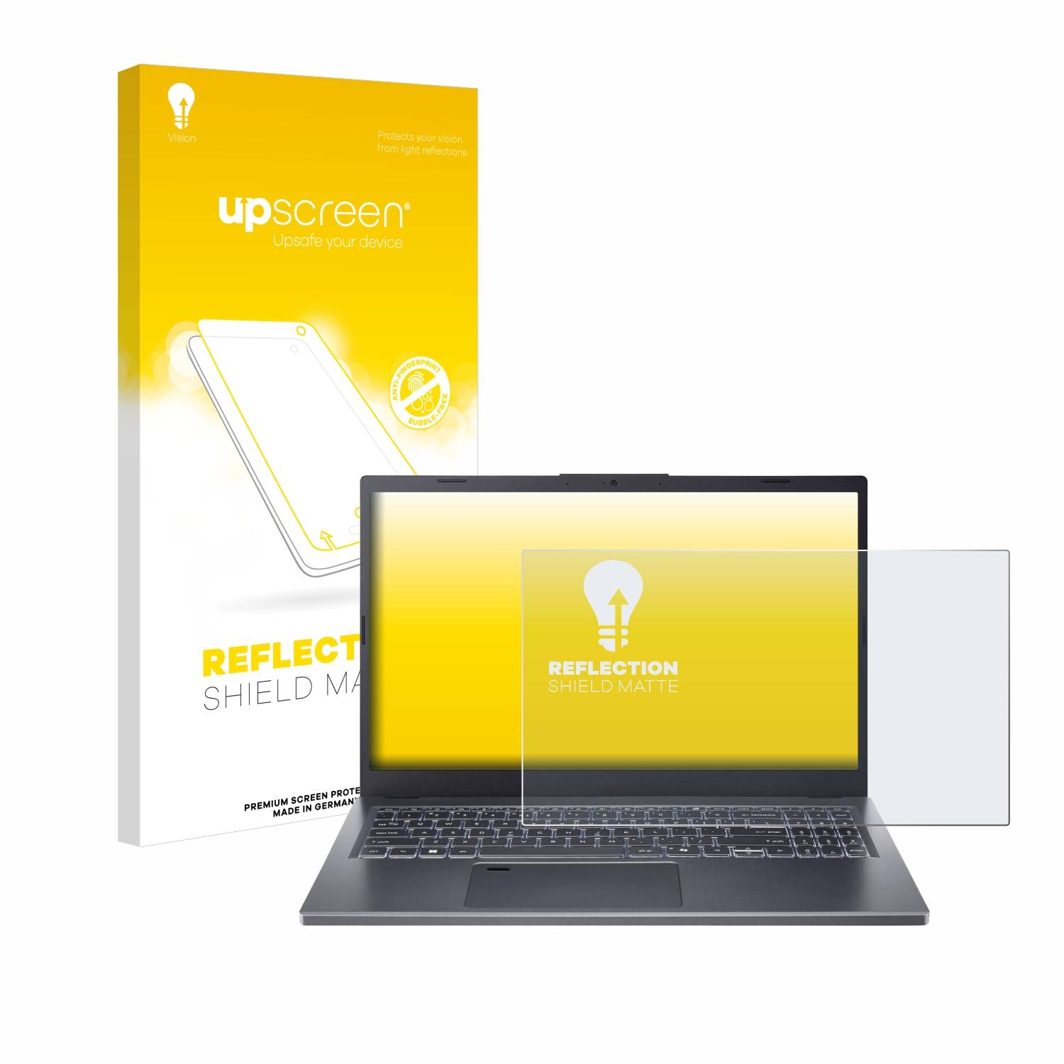 upscreen Reflection Shield Matt Schutzfolie für Acer Aspire A15-51