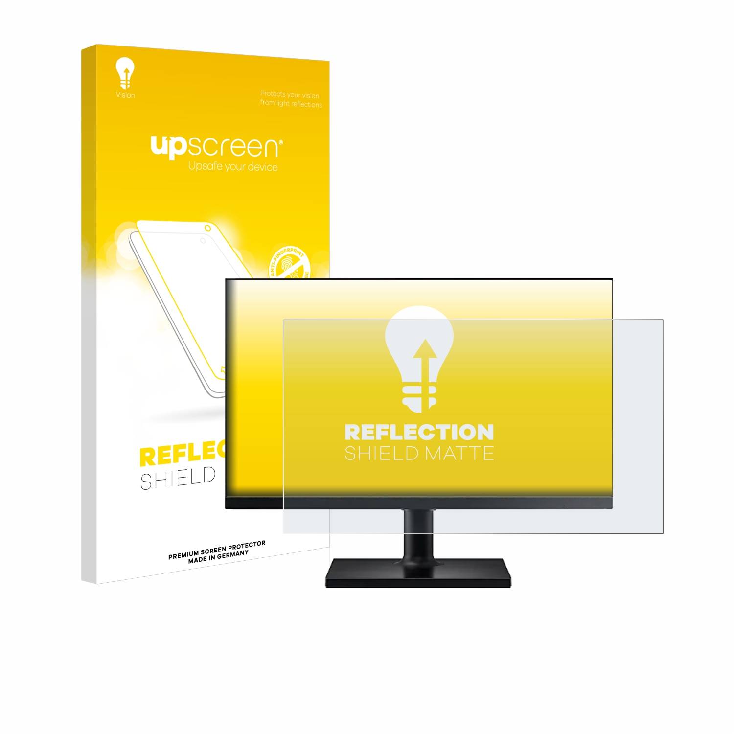 upscreen Reflection Shield Matt Schutzfolie für Samsung F24T452