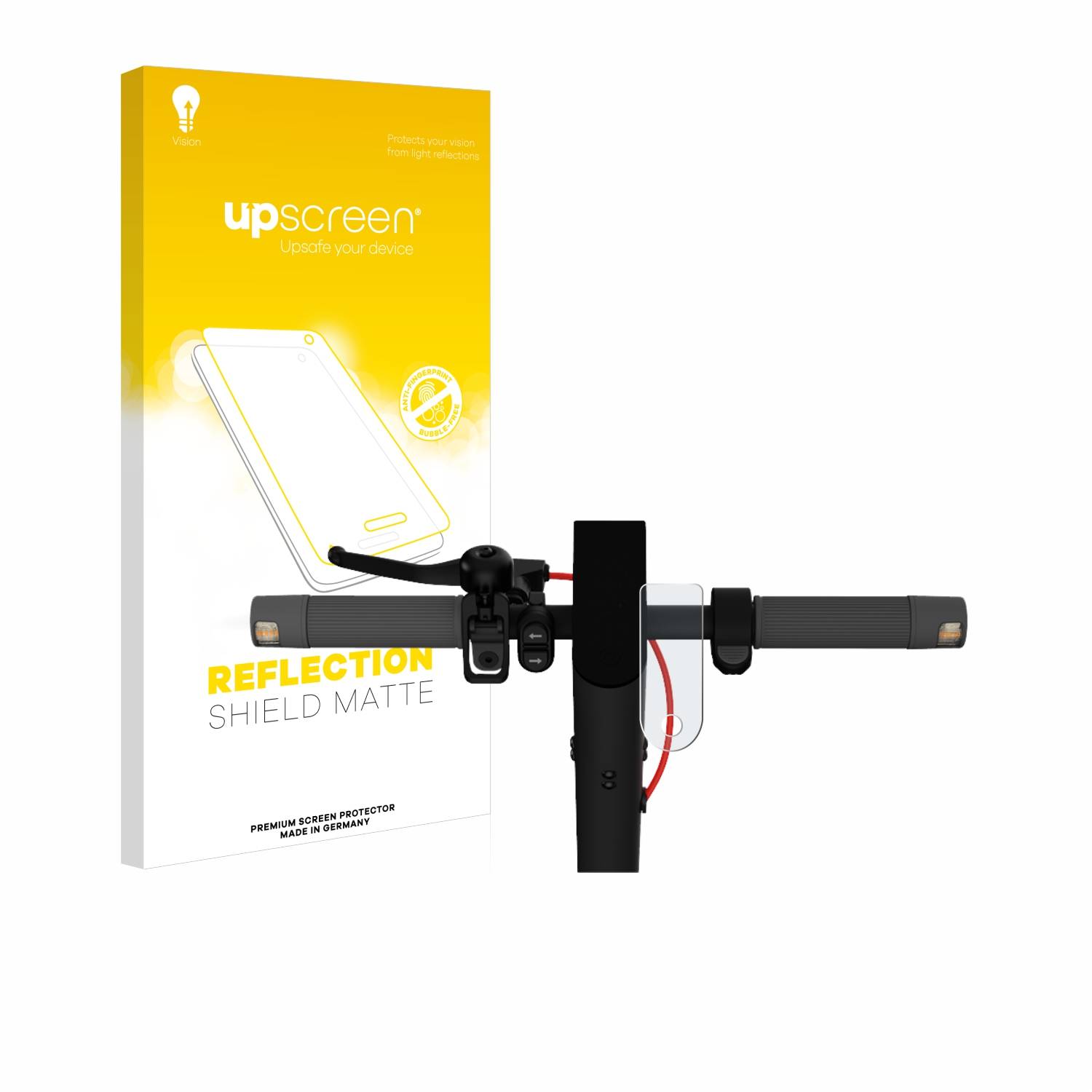 upscreen Reflection Shield Matt Schutzfolie für Xiaomi Mi 4 Lite E-Scooter (2. Gen.)