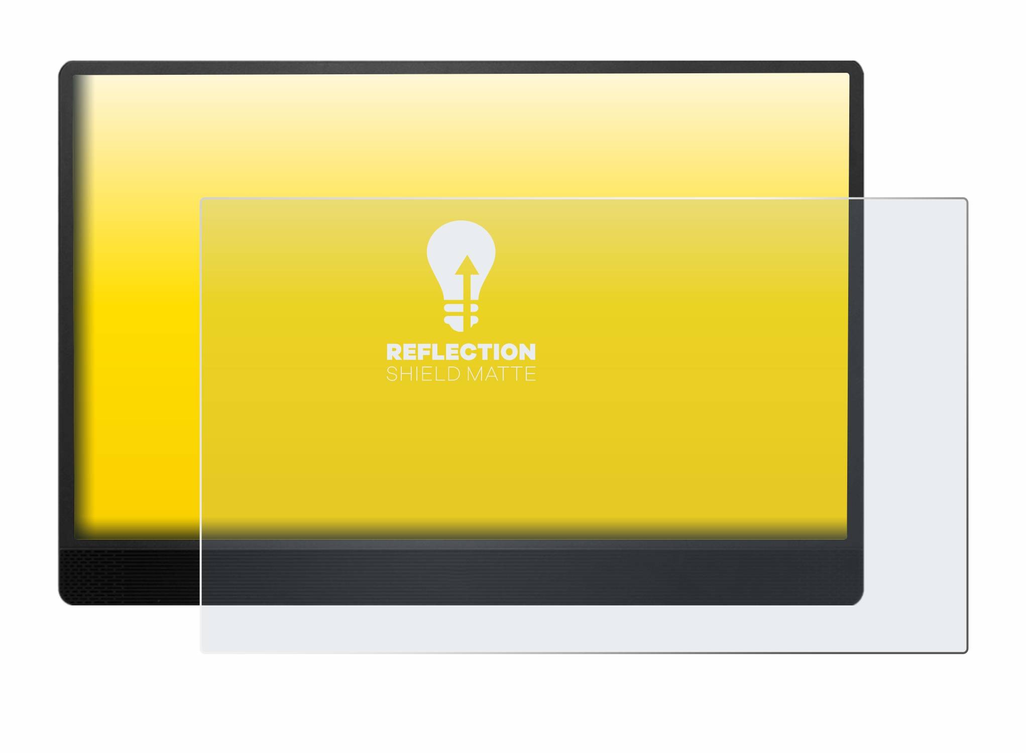 upscreen Reflection Shield Matt Schutzfolie für MSI Pro MP161