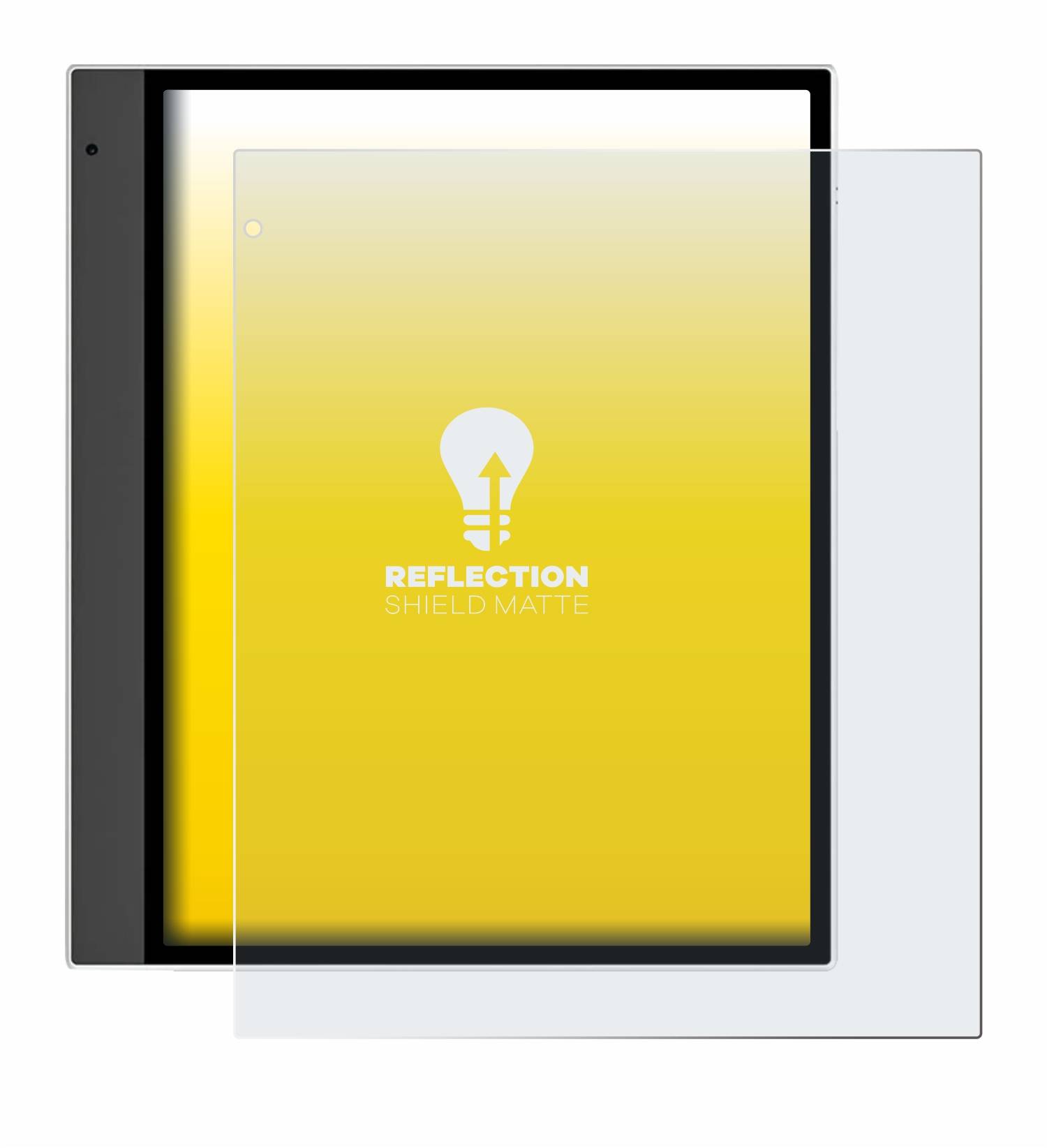 upscreen Reflection Shield Matt Schutzfolie für Bigme inkNote X Color