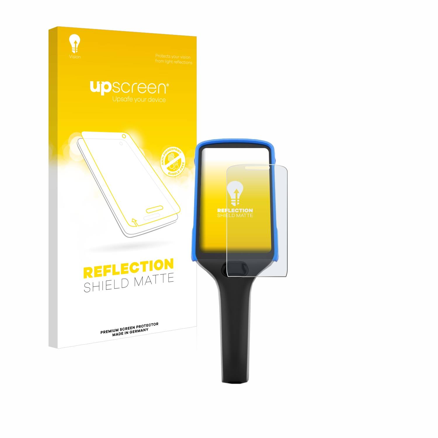 upscreen Reflection Shield Matt Schutzfolie für Zebra PS 30 Plus