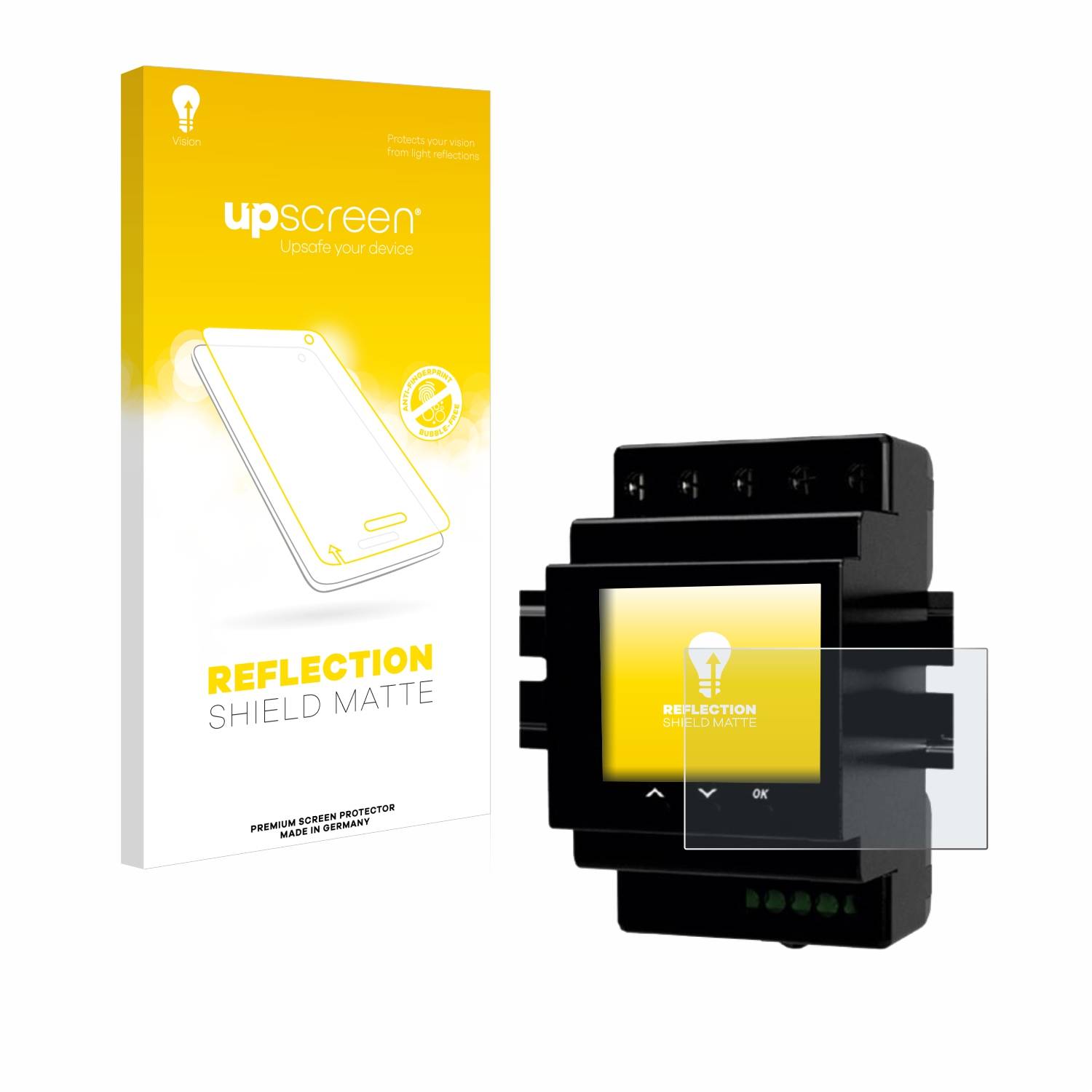 upscreen Reflection Shield Matt Schutzfolie für Shelly Pro 4PM