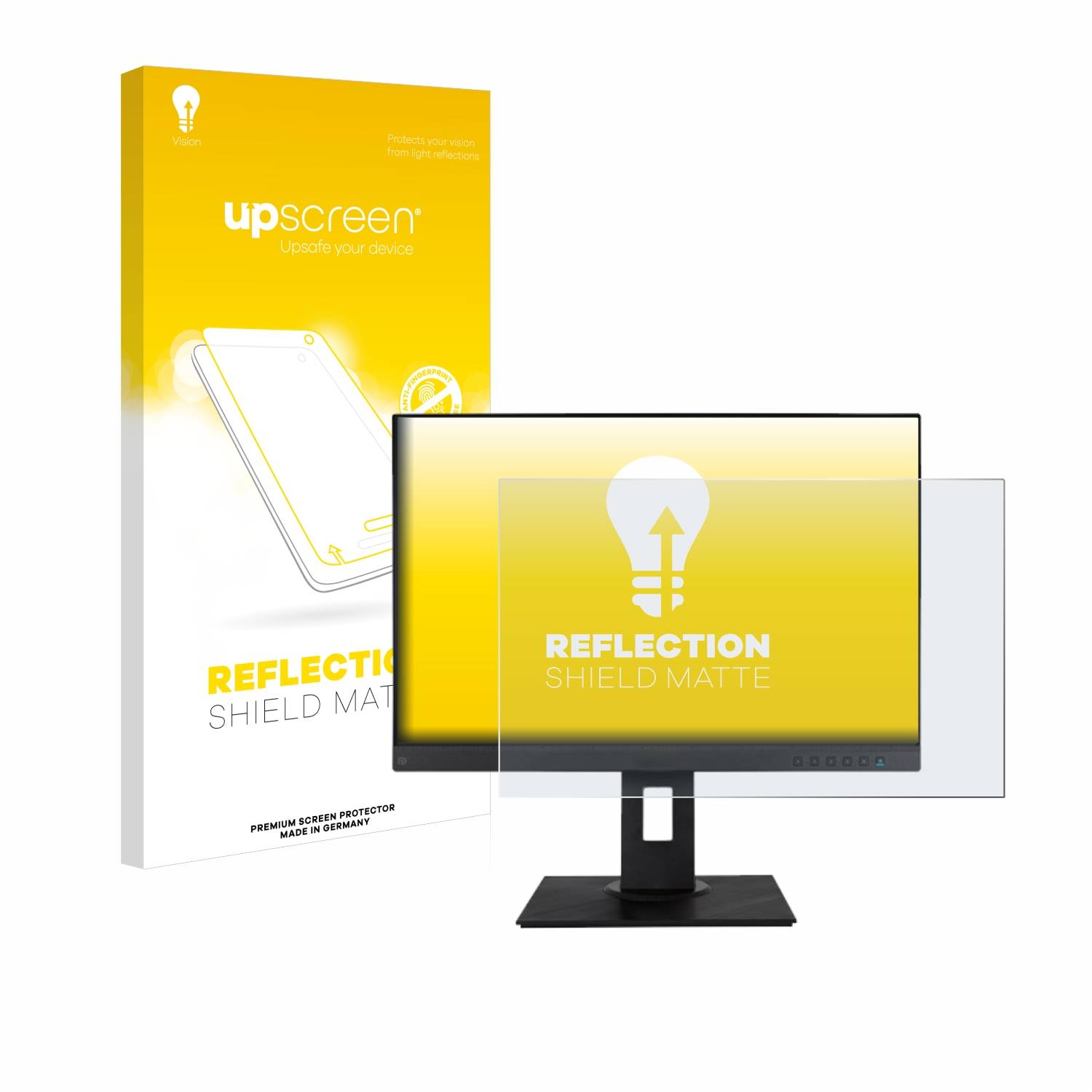 upscreen Reflection Shield Matt Schutzfolie für Asus BE24WQLB