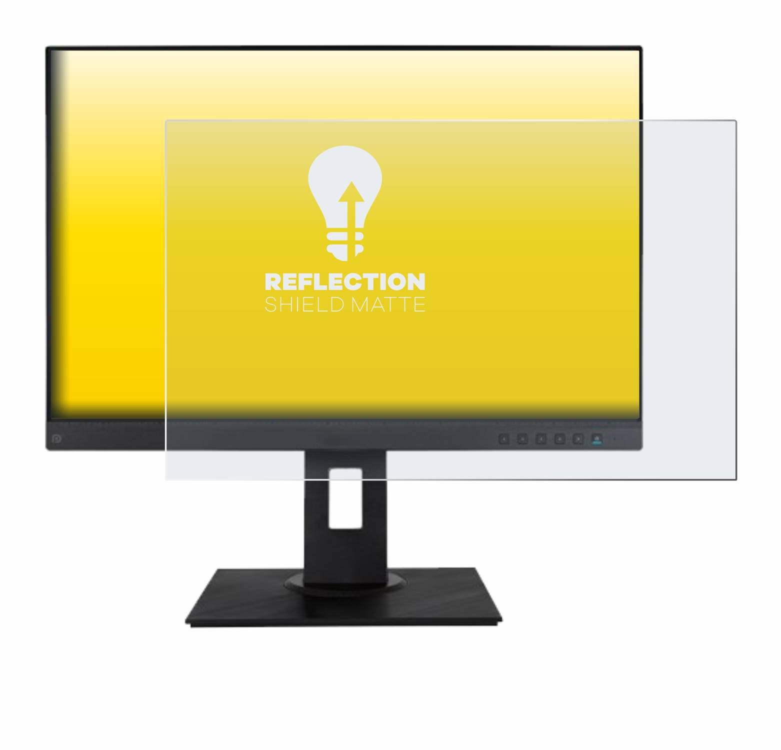 upscreen Reflection Shield Matt Schutzfolie für Asus BE24WQLB