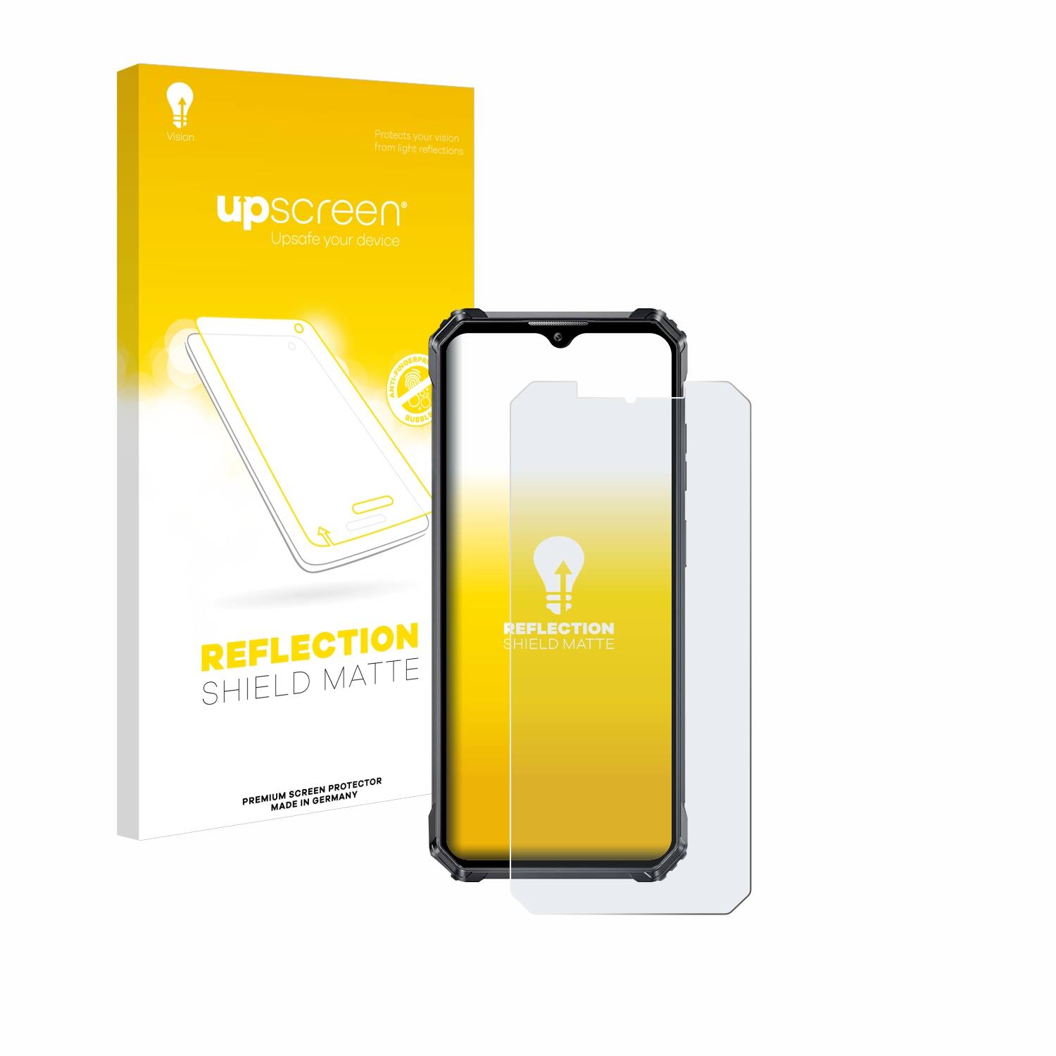 upscreen Reflection Shield Matt Schutzfolie für Oukitel WP28 S
