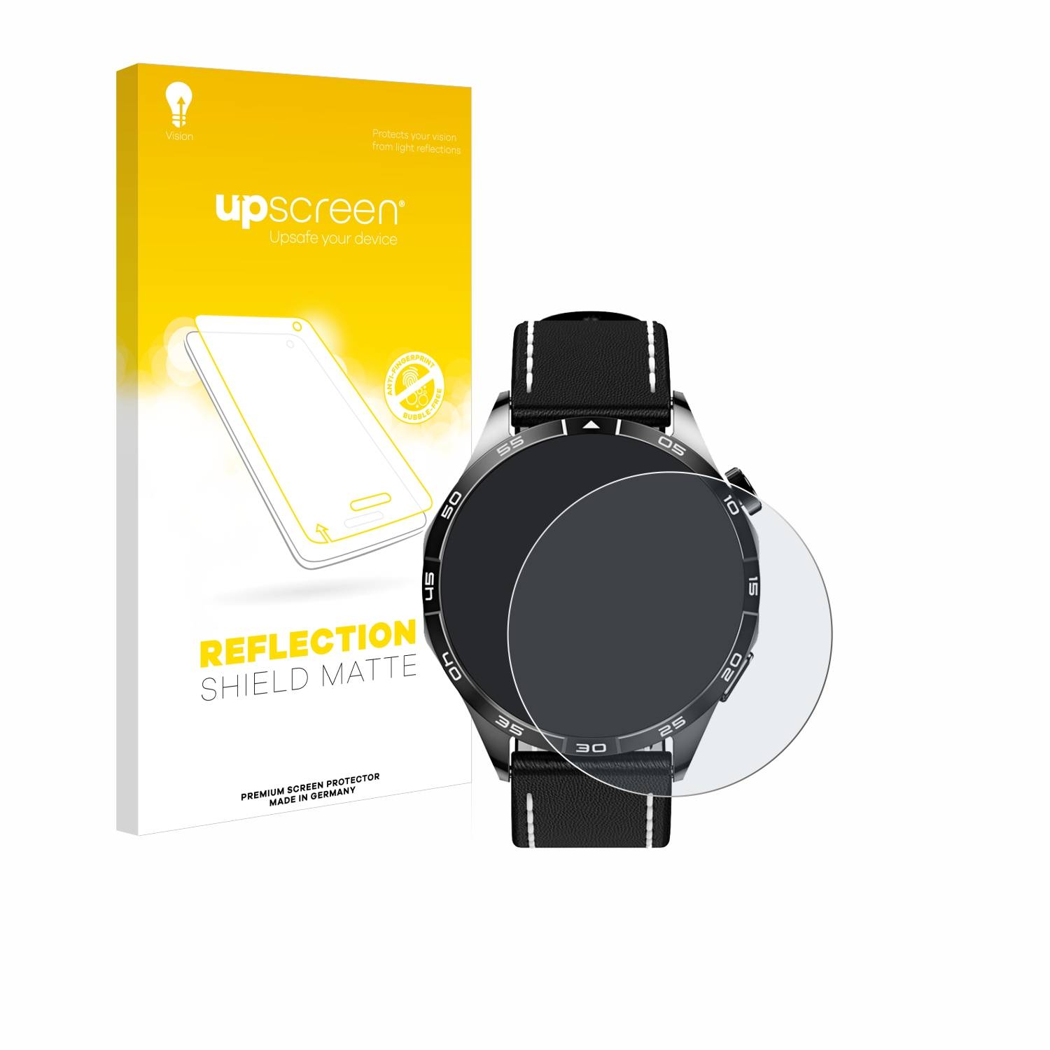 upscreen Reflection Shield Matt Schutzfolie für Zentality WATCH GT 4