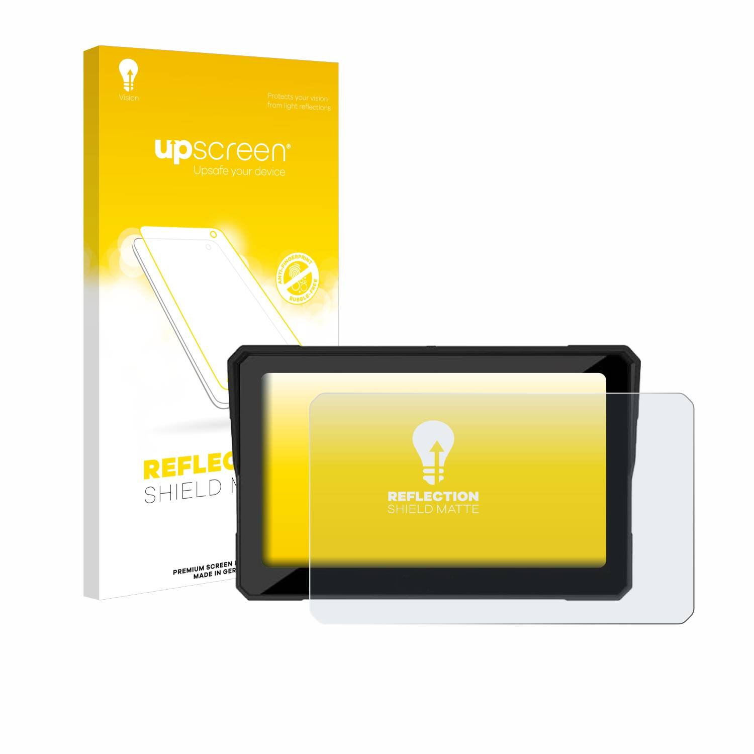 upscreen Reflection Shield Matt Schutzfolie für Carpuride W702B 7