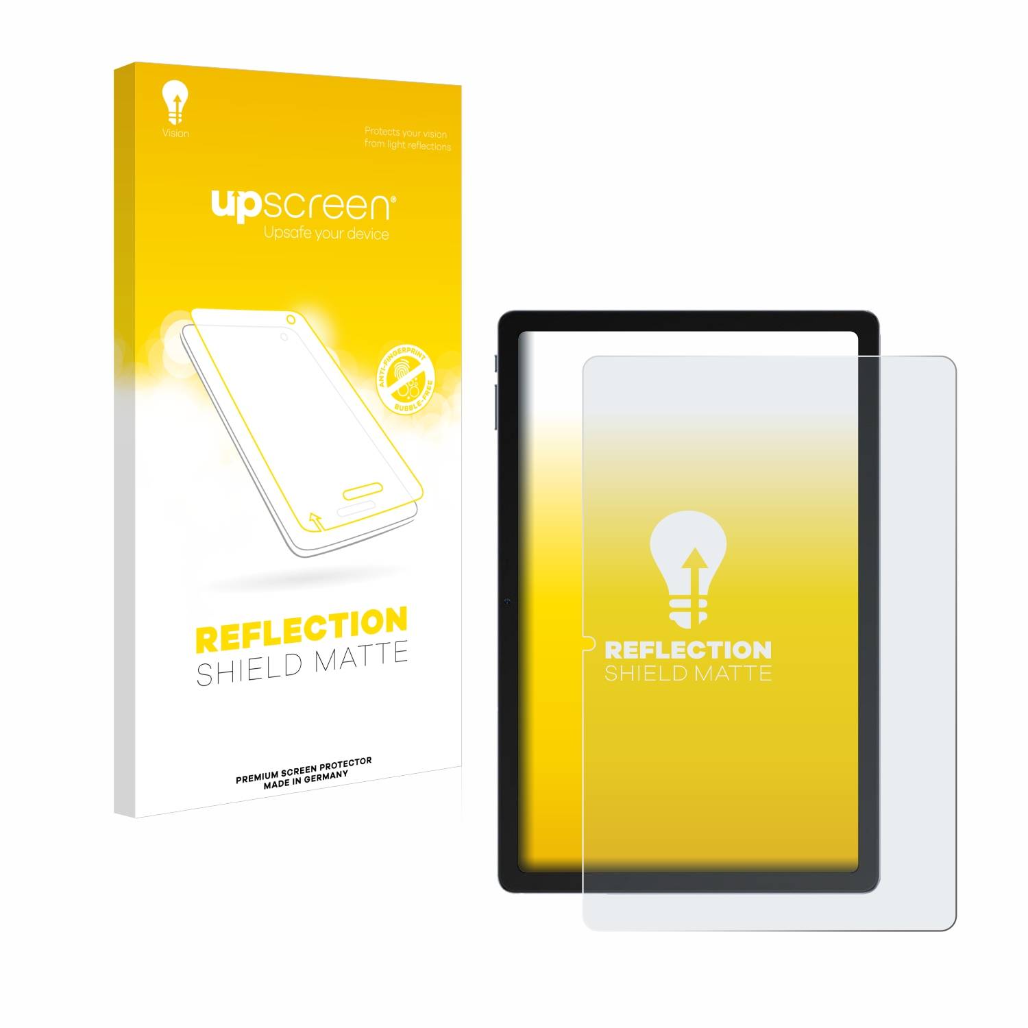 upscreen Reflection Shield Matt Schutzfolie für Ulefone Tab A11 Pro