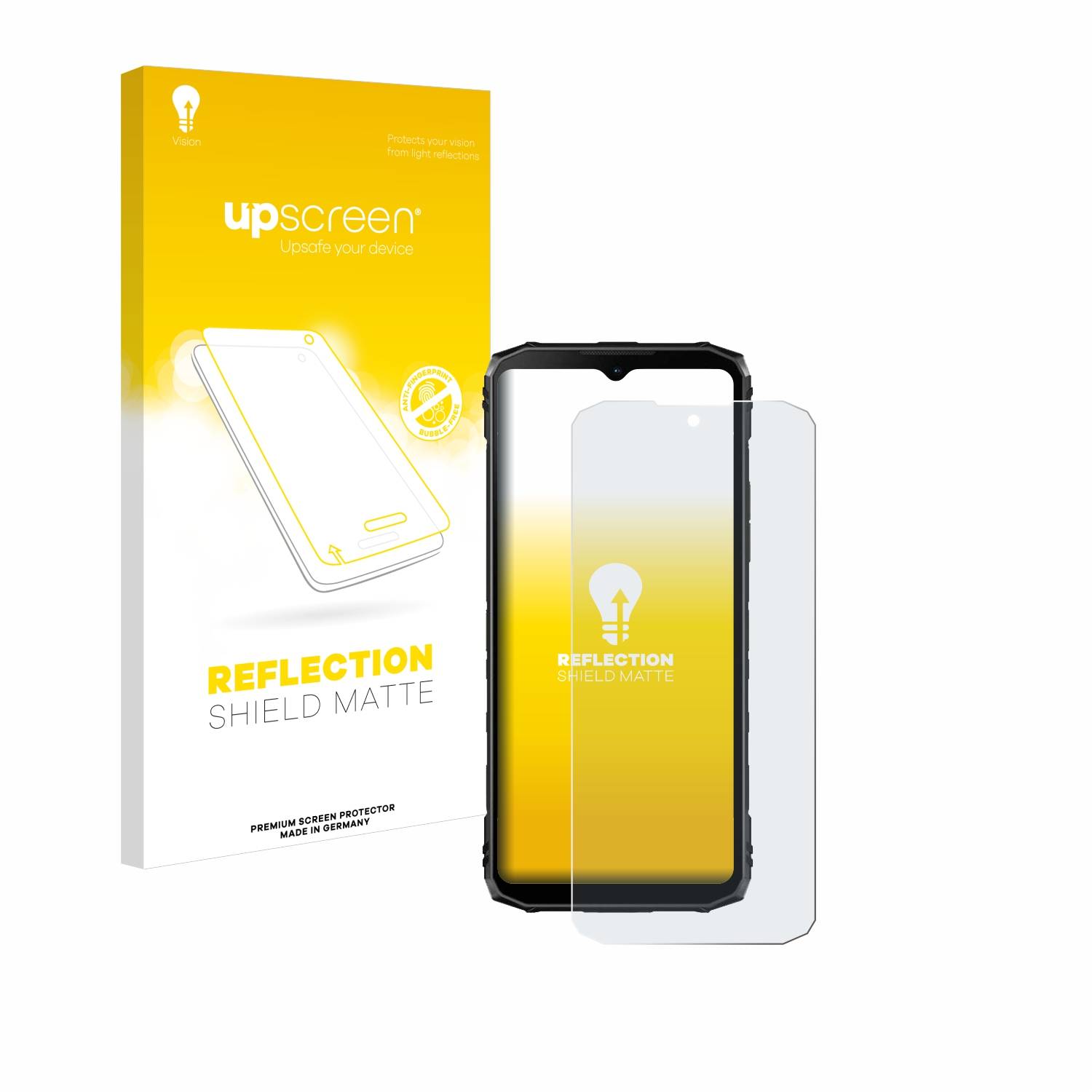 upscreen Reflection Shield Matt Schutzfolie für Doogee Blade 10 Ultra