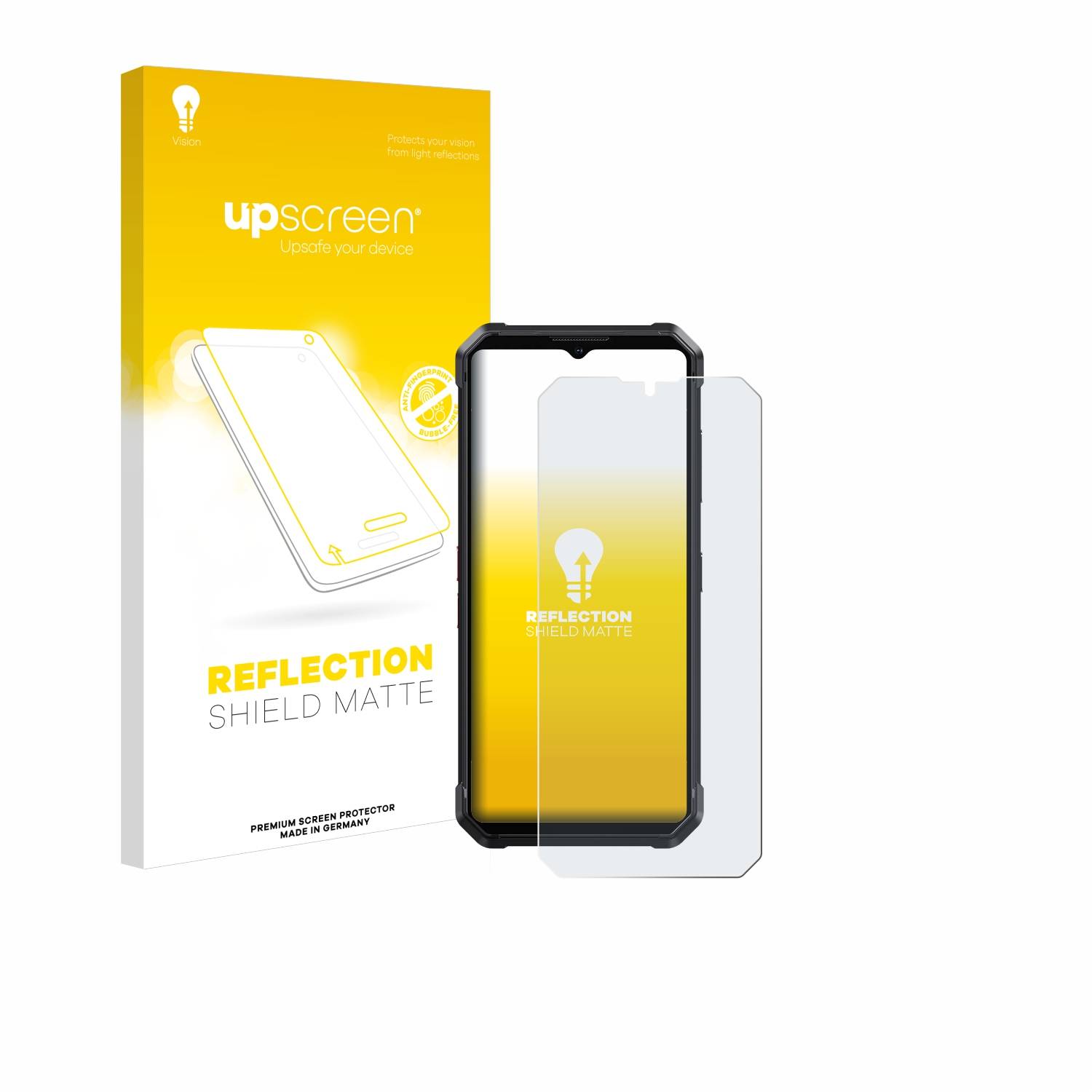 upscreen Reflection Shield Matt Schutzfolie für Fossibot F106 Pro