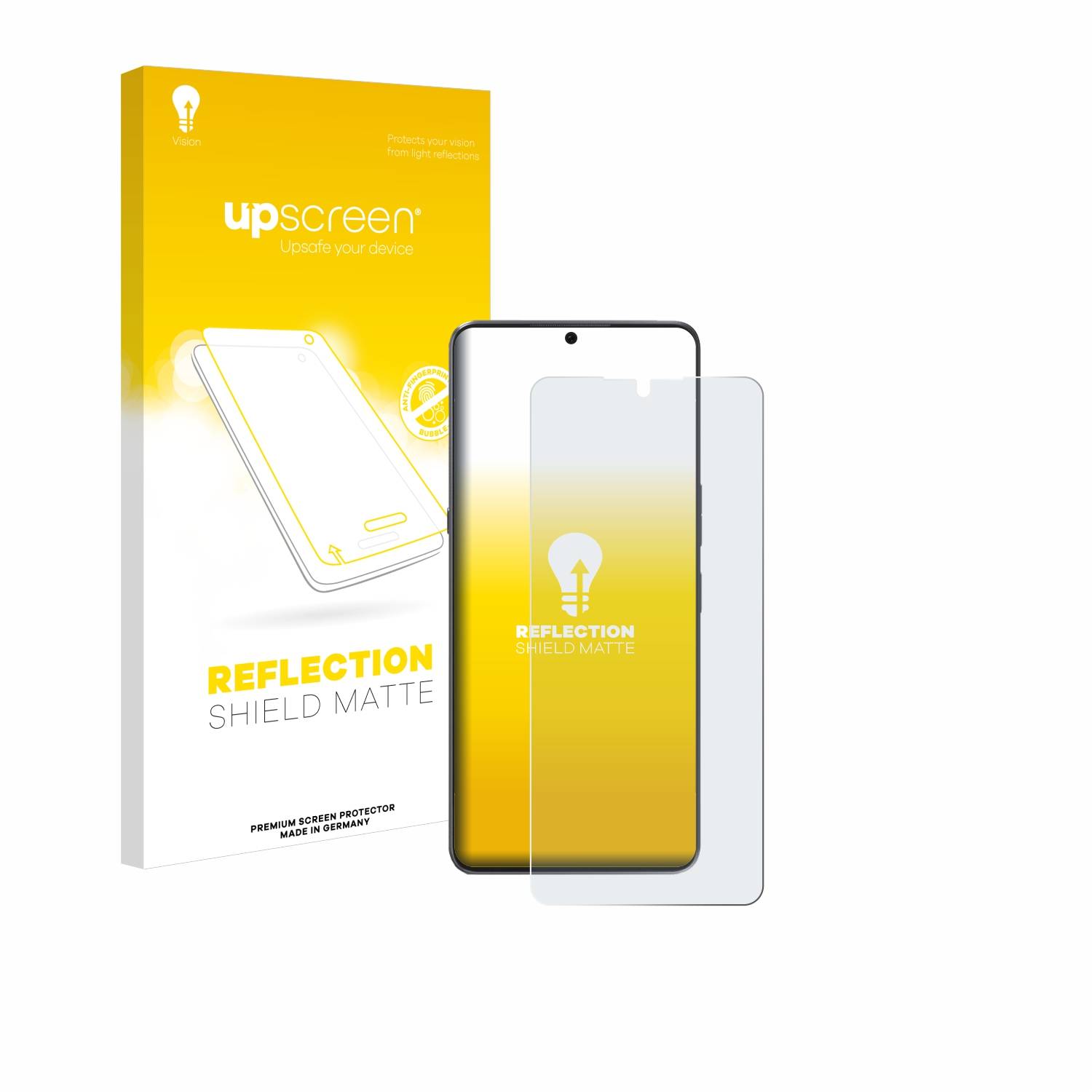 upscreen Reflection Shield Matt Schutzfolie für Cubot Max 5