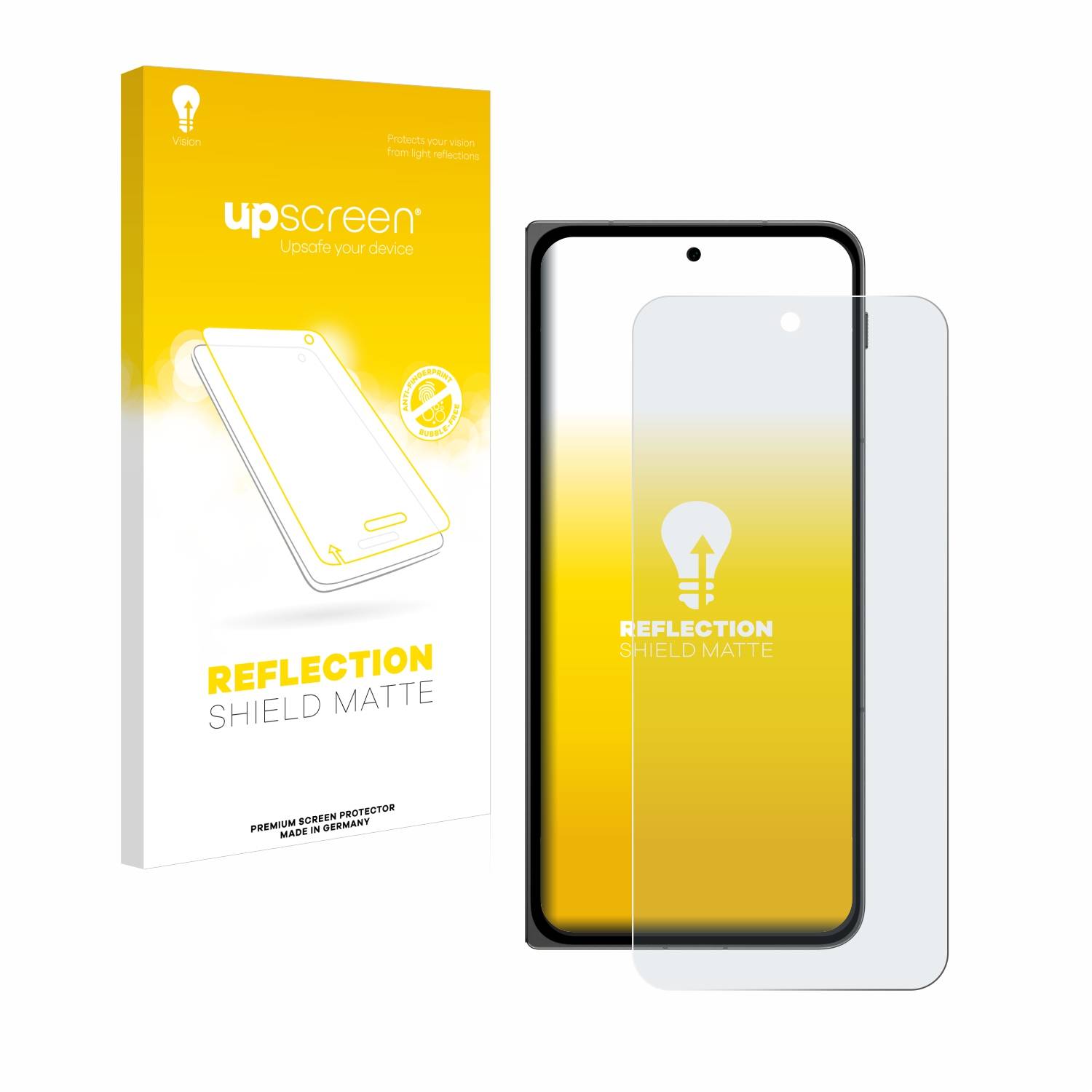 upscreen Reflection Shield Matt Schutzfolie für OnePlus Open Apex Edition