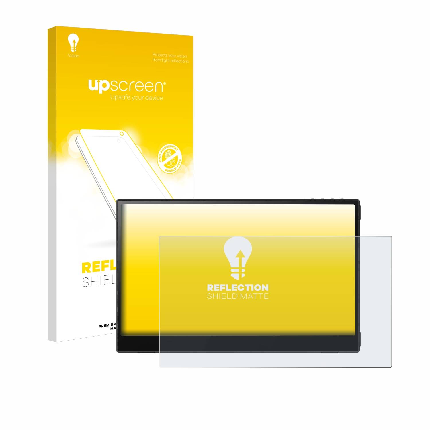 upscreen Reflection Shield Matt Schutzfolie für AOC 16T3EA