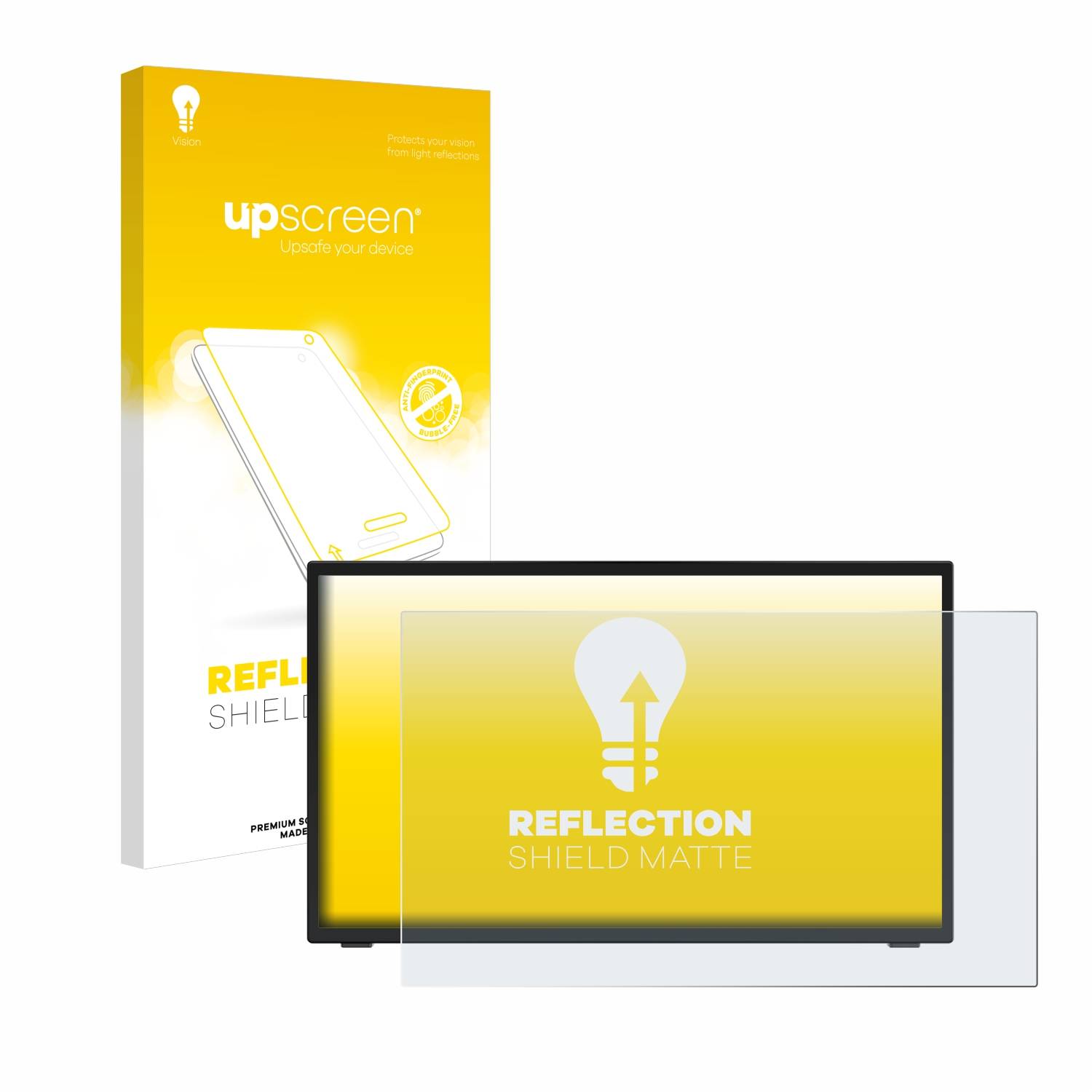 upscreen Reflection Shield Matt Schutzfolie für Elo TouchSystems 2270L
