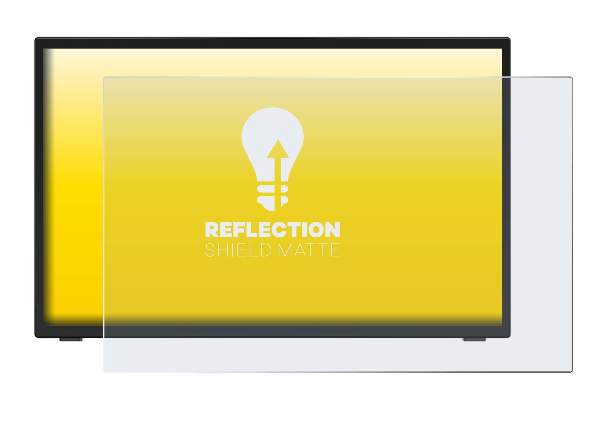 upscreen Reflection Shield Matt Schutzfolie für Elo TouchSystems 2270L