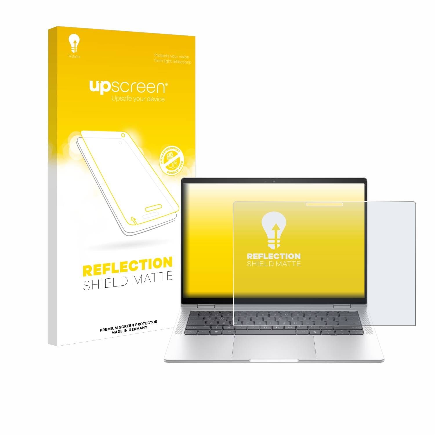 upscreen Reflection Shield Matt Schutzfolie für HP EliteBook x360 1040 14 G11 2-in-1