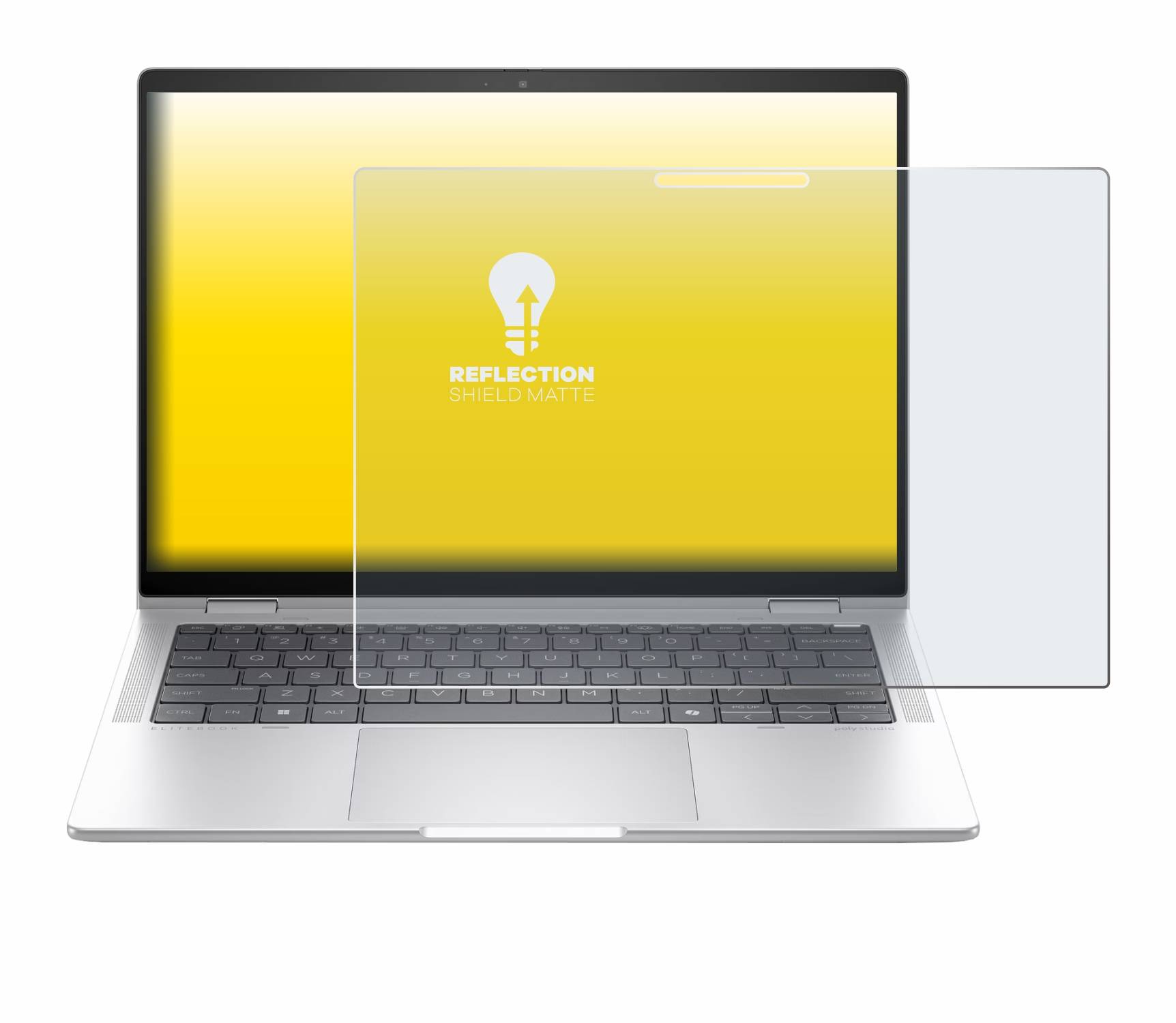 upscreen Reflection Shield Matt Schutzfolie für HP EliteBook x360 1040 14 G11 2-in-1