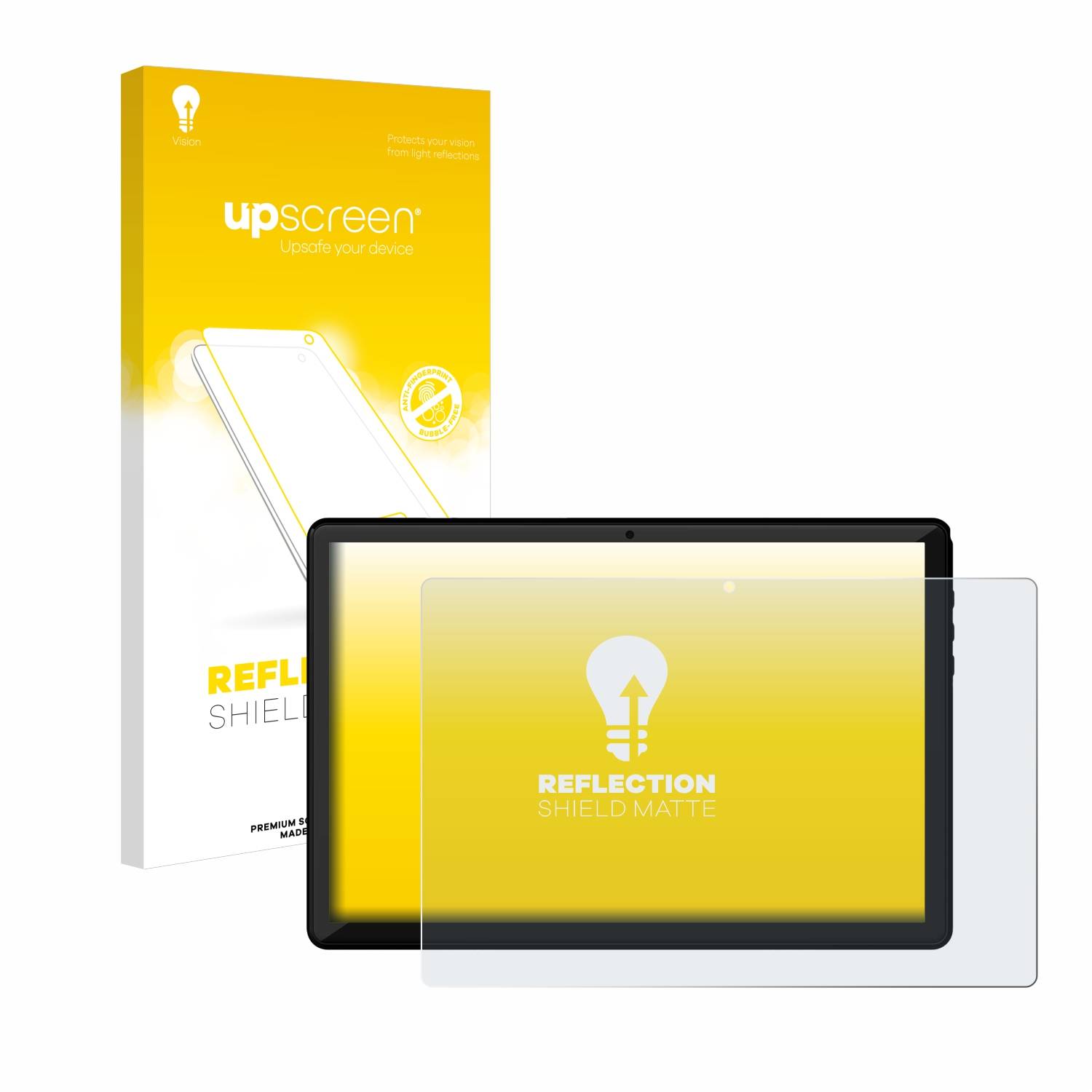 upscreen Reflection Shield Matt Schutzfolie für Sunstech TAB1012