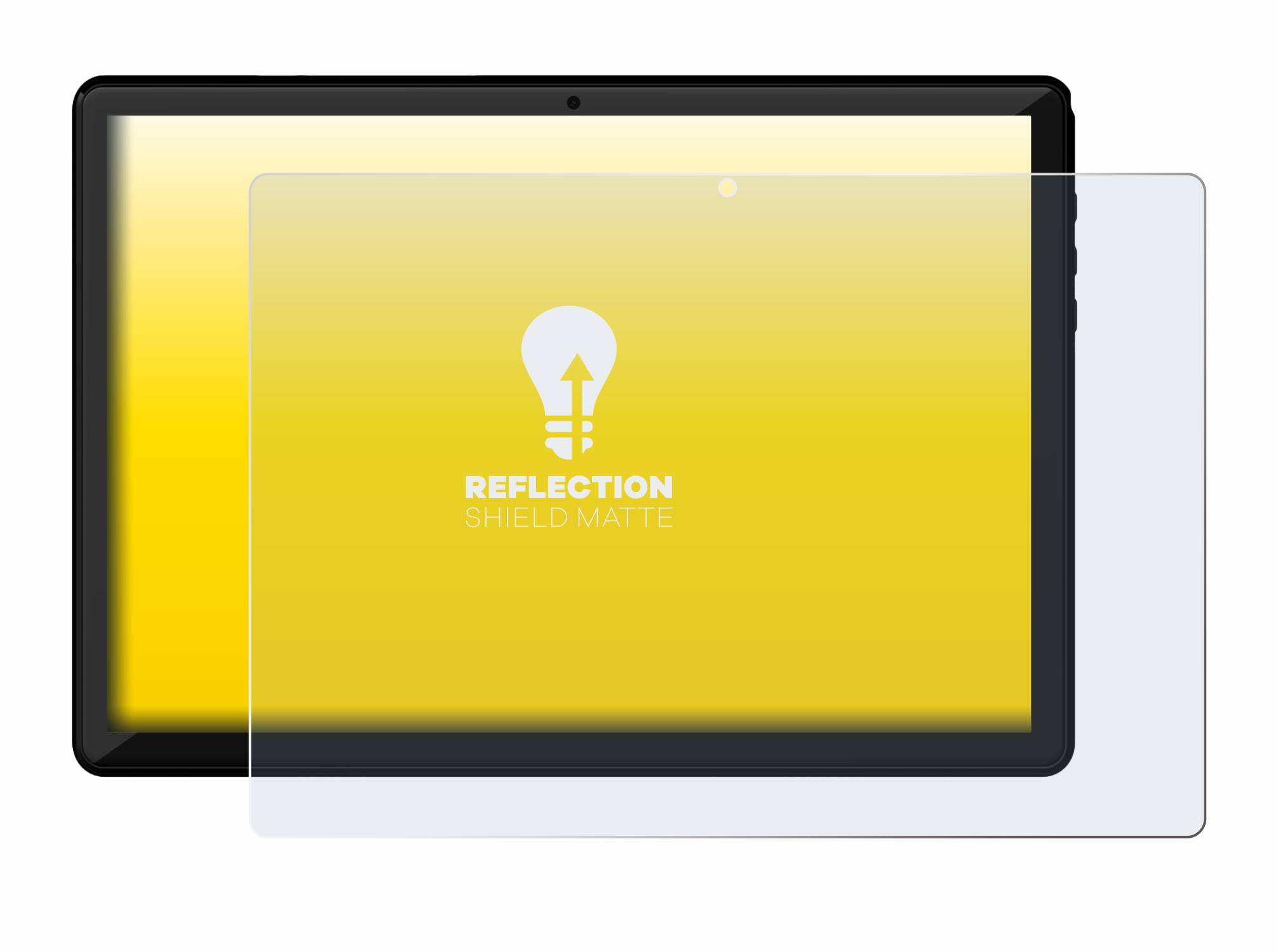 upscreen Reflection Shield Matt Schutzfolie für Sunstech TAB1012