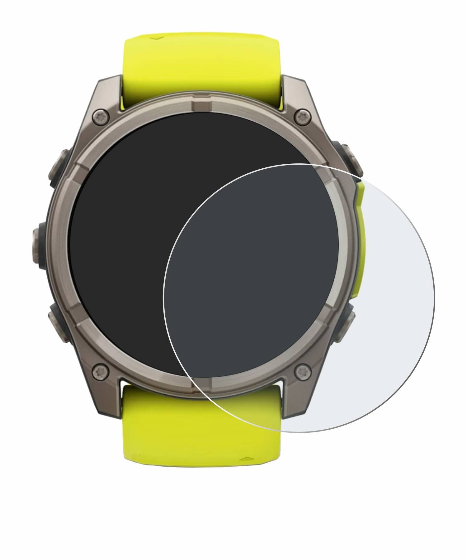 upscreen Reflection Shield Matt Schutzfolie für Garmin Fenix 8 Solar (51 mm)