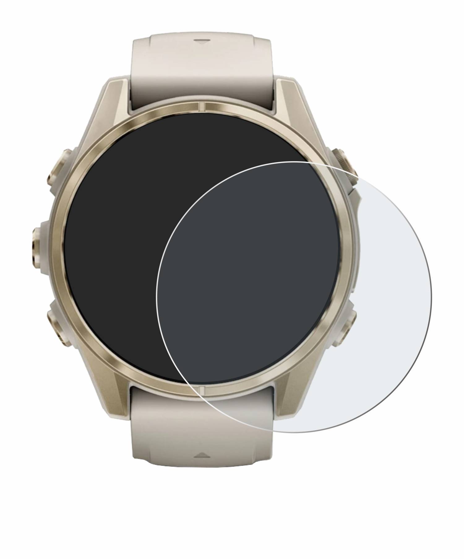 upscreen Reflection Shield Matt Schutzfolie für Garmin Fenix 8 (43 mm)