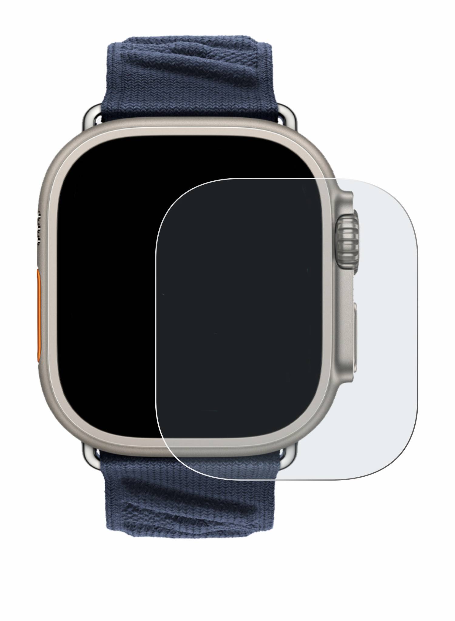 upscreen Reflection Shield Matt Schutzfolie für Apple Watch Hermès Ultra 2