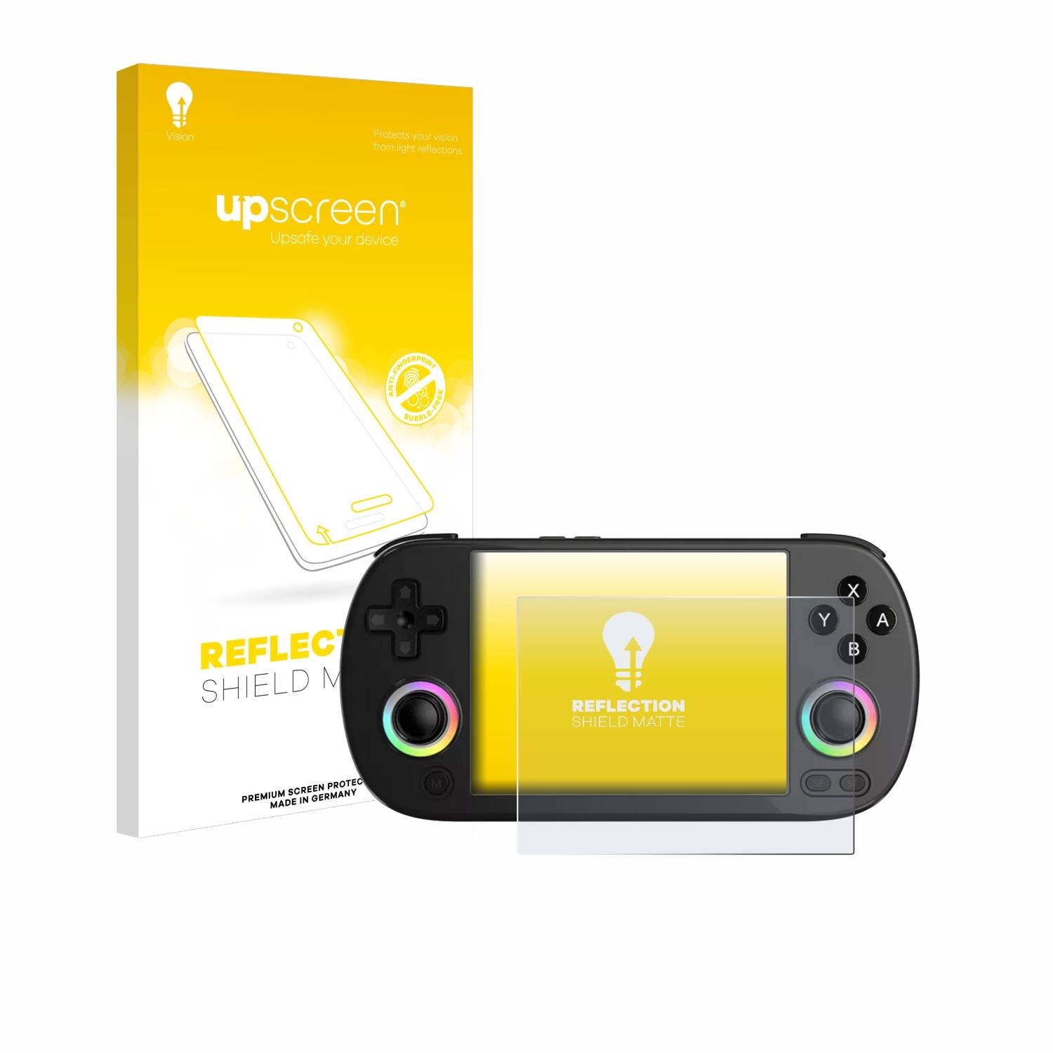 upscreen Reflection Shield Matt Schutzfolie für Anbernic RG40XX H