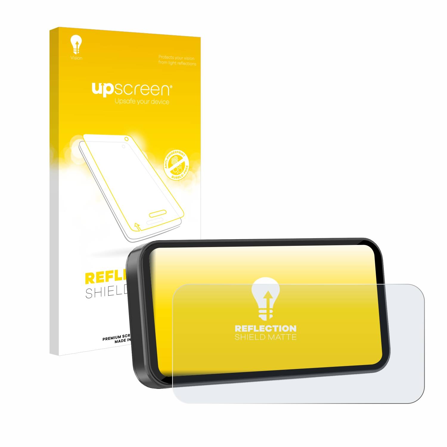 upscreen Reflection Shield Matt Schutzfolie für Carpuride W603D 6.3