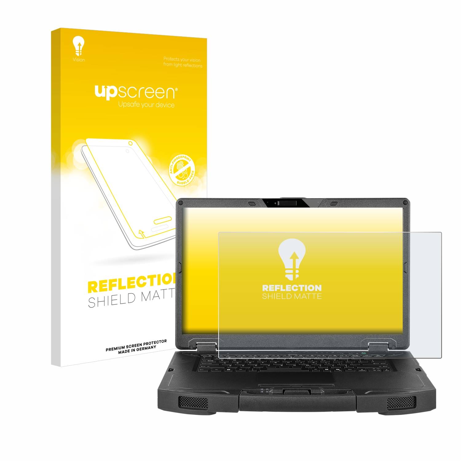 upscreen Reflection Shield Matt Schutzfolie für Getac S510