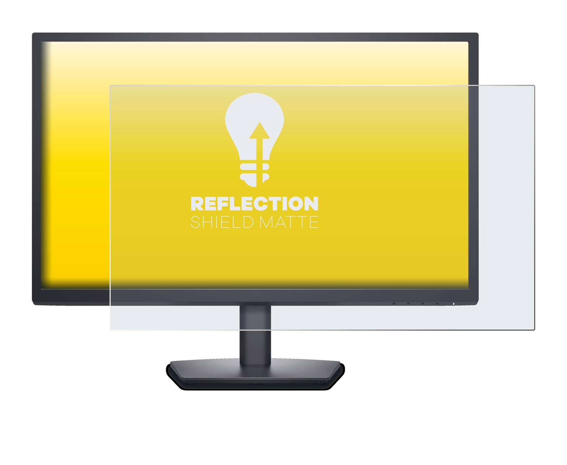 upscreen Reflection Shield Matt Schutzfolie für Dell E2425H