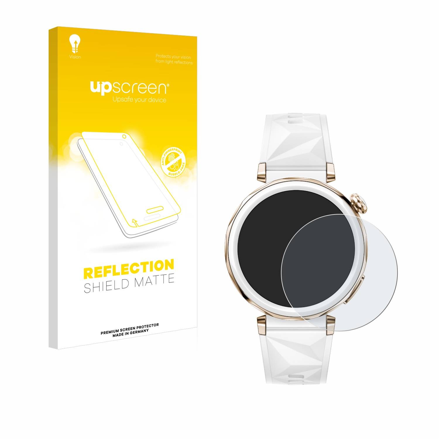 upscreen Reflection Shield Matt Schutzfolie für Huawei Watch GT 5 Pro (42 mm)