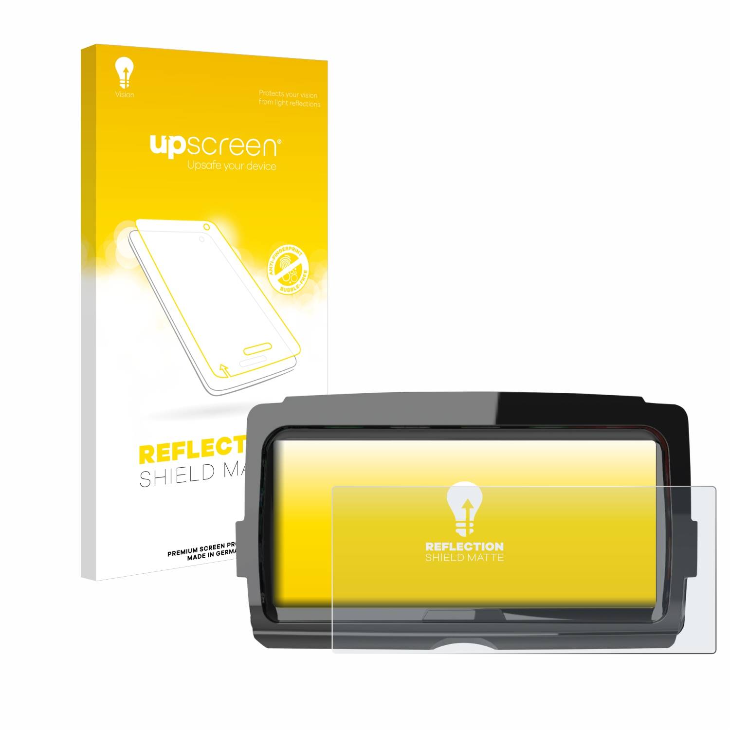 upscreen Reflection Shield Matt Schutzfolie für Harley Davidson Soundstream V2
