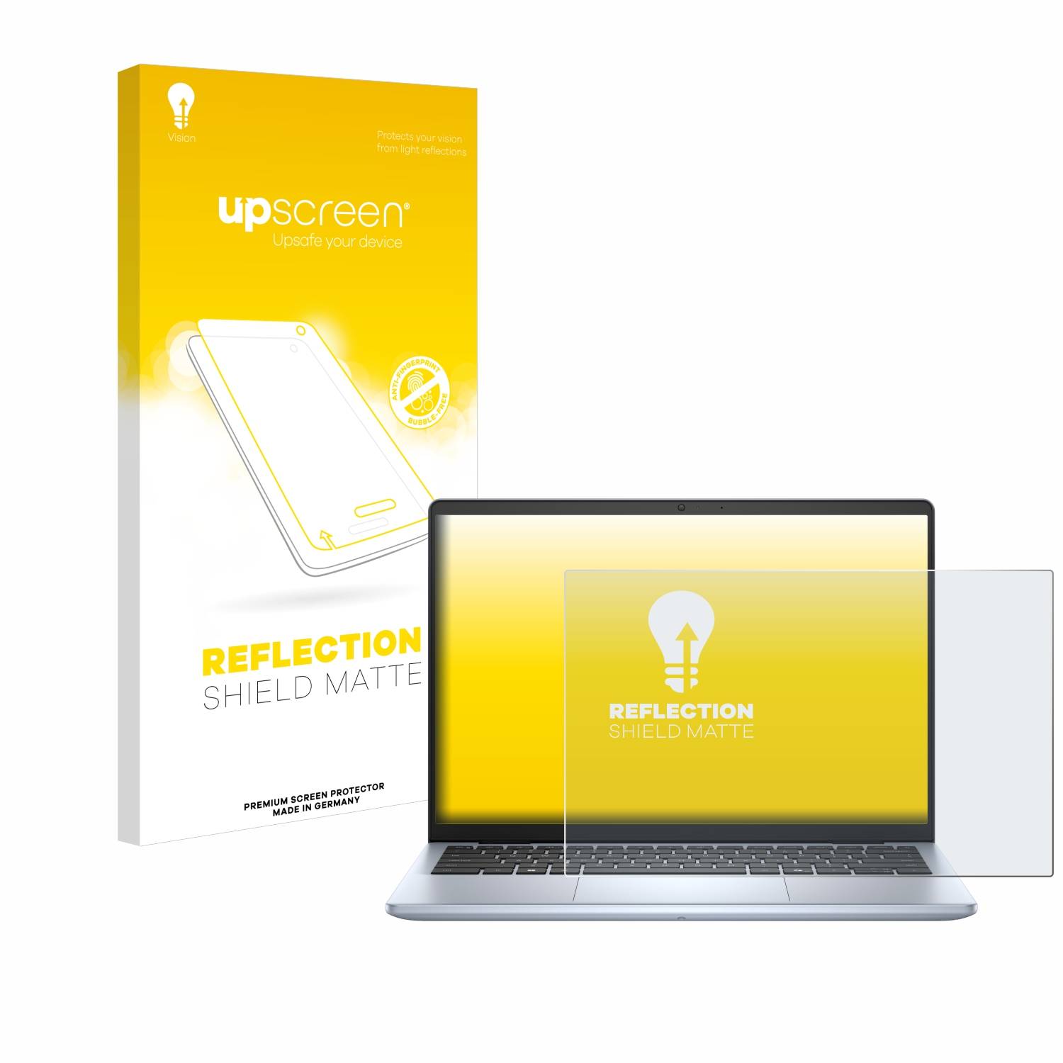 upscreen Reflection Shield Matt Schutzfolie für Dell Inspiron 14 5440 Laptop