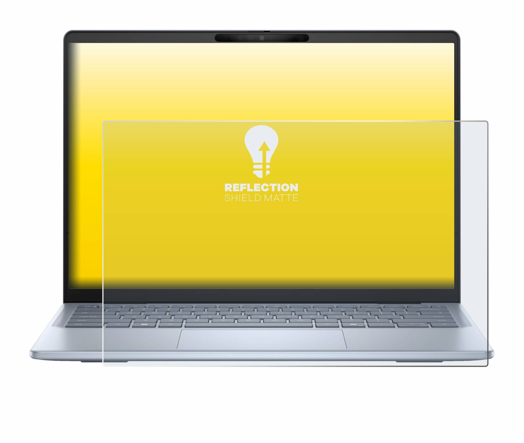 upscreen Reflection Shield Matt Schutzfolie für Dell Inspiron 14 Plus 7441 Laptop