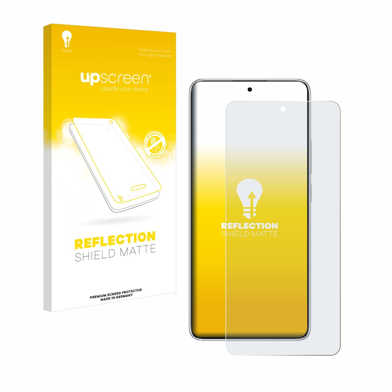 upscreen Reflection Shield Matt Schutzfolie für Xiaomi Redmi Note 14